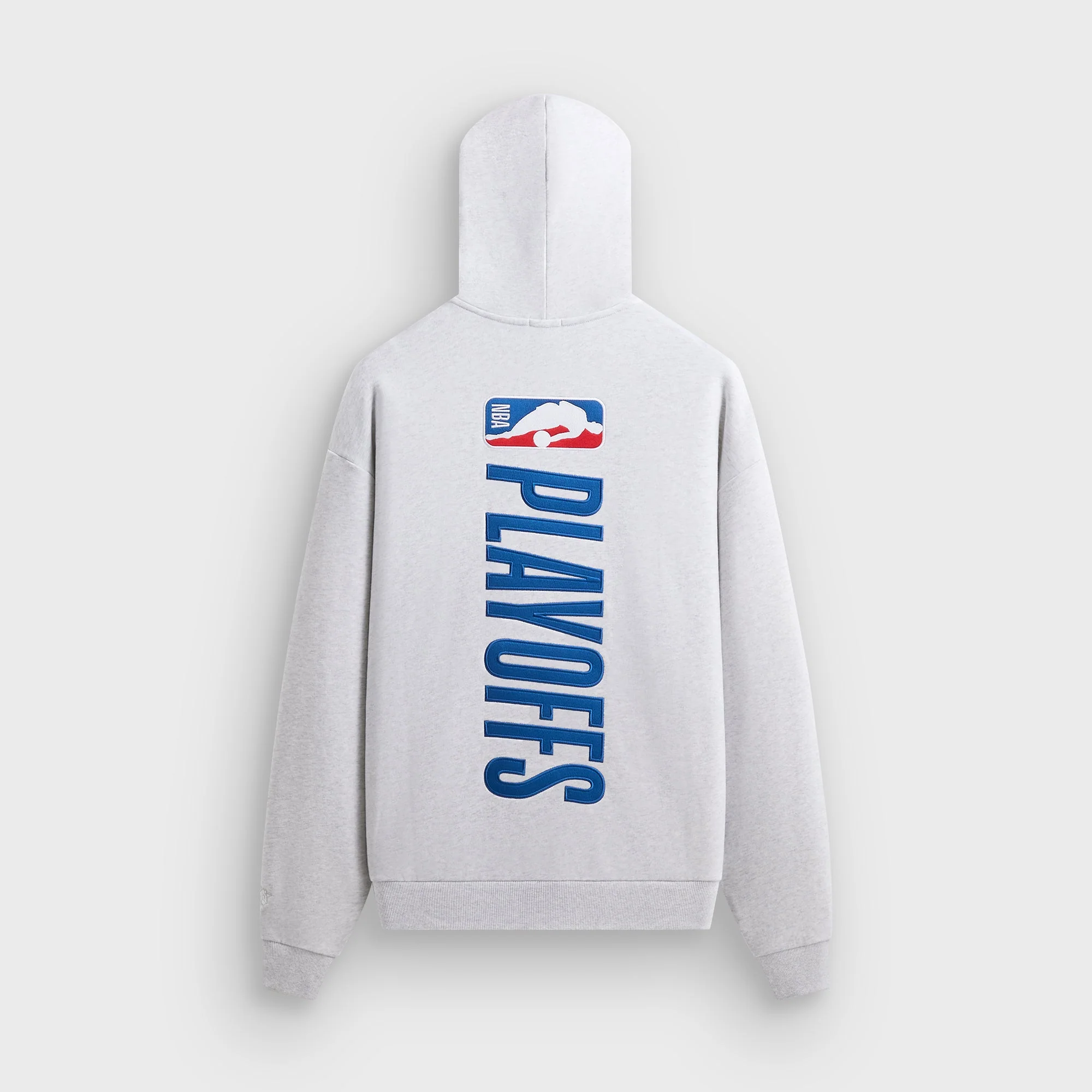 Kith for the New York Knicks Playoffs Nelson Hoodie - Light Heather Grey - Image 2