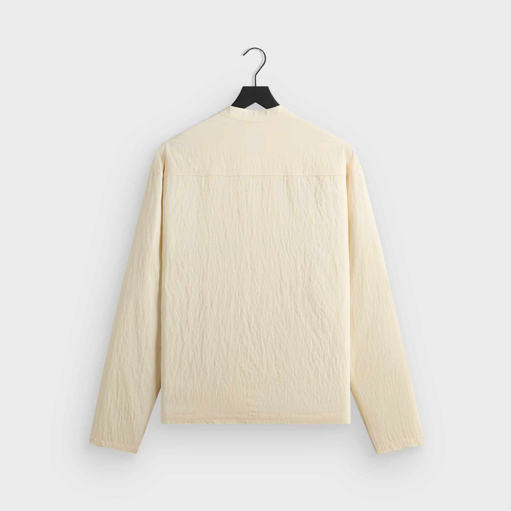 &Kin Wrinkle Cupro Leven Shirt - Sandrift - Image 3