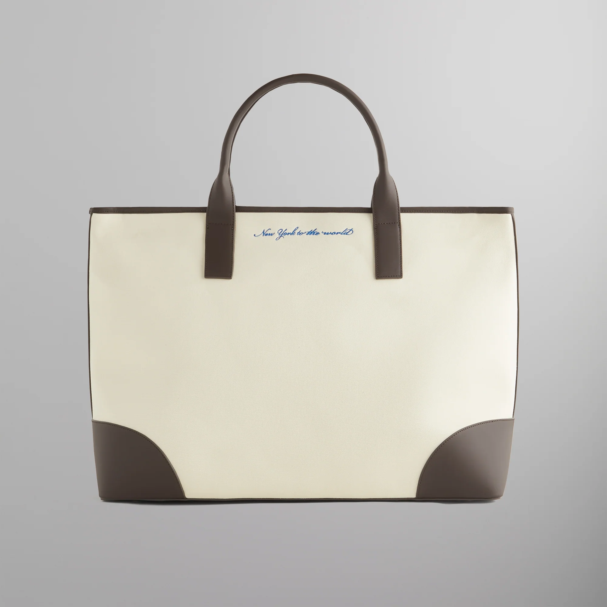 Kith Embroidered Canvas Tote - Sandrift - Image 4