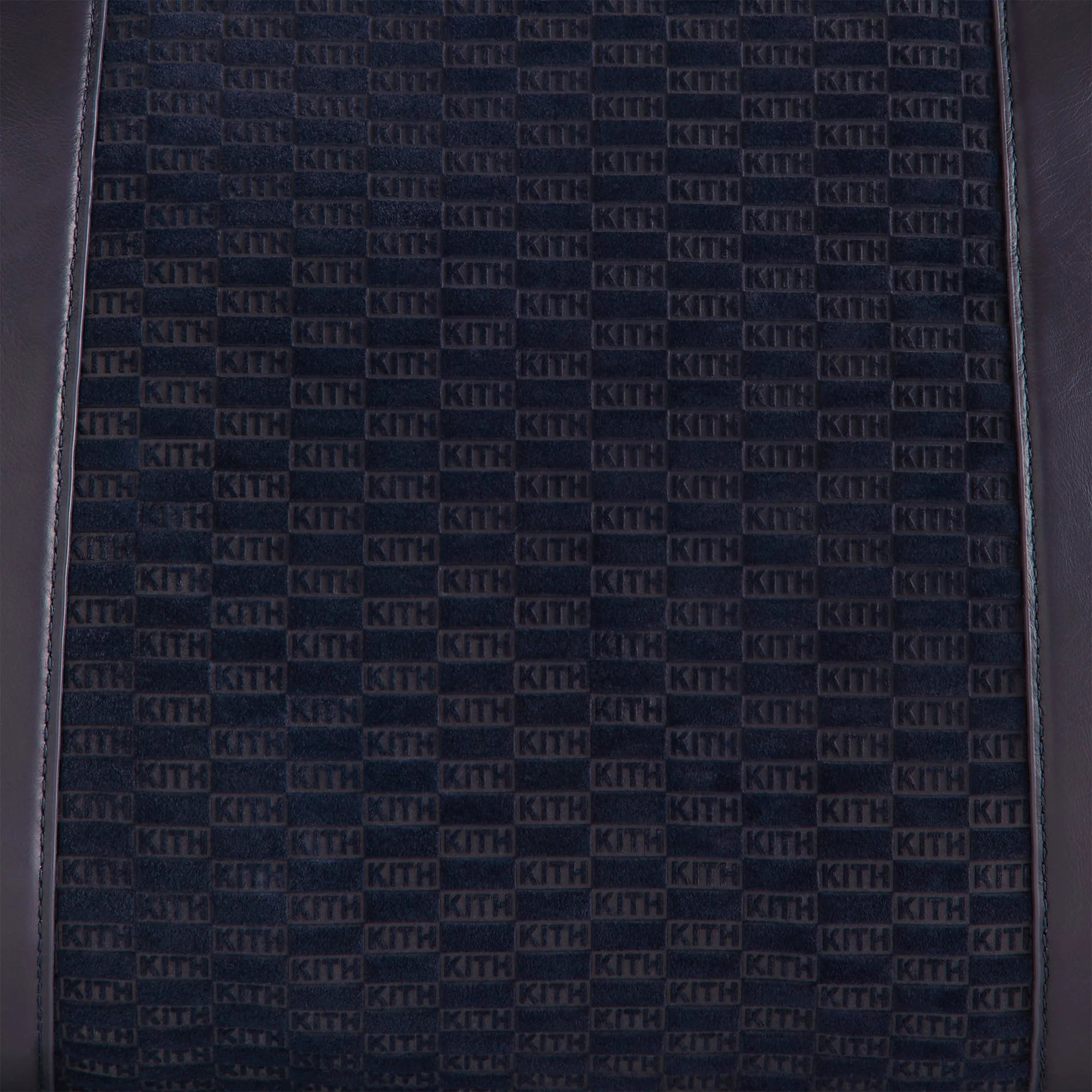 Kith Monogram Suede Traveler K55 Bag - Ink - Image 5