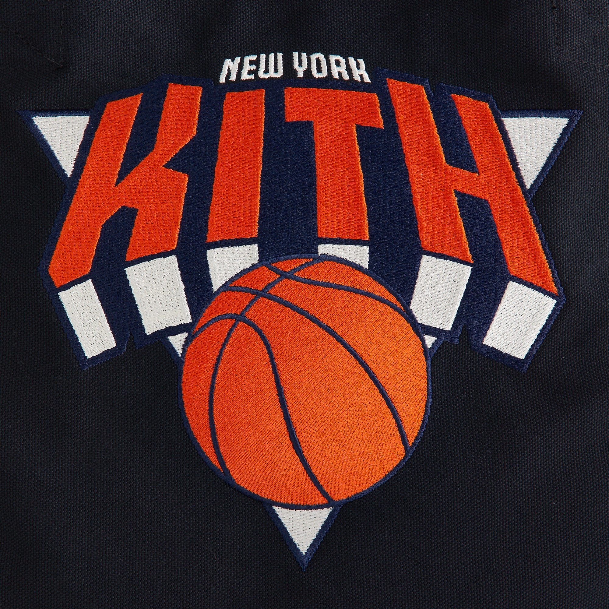 Kith for the New York Knicks Playoffs Canvas Tote - Black - Image 5