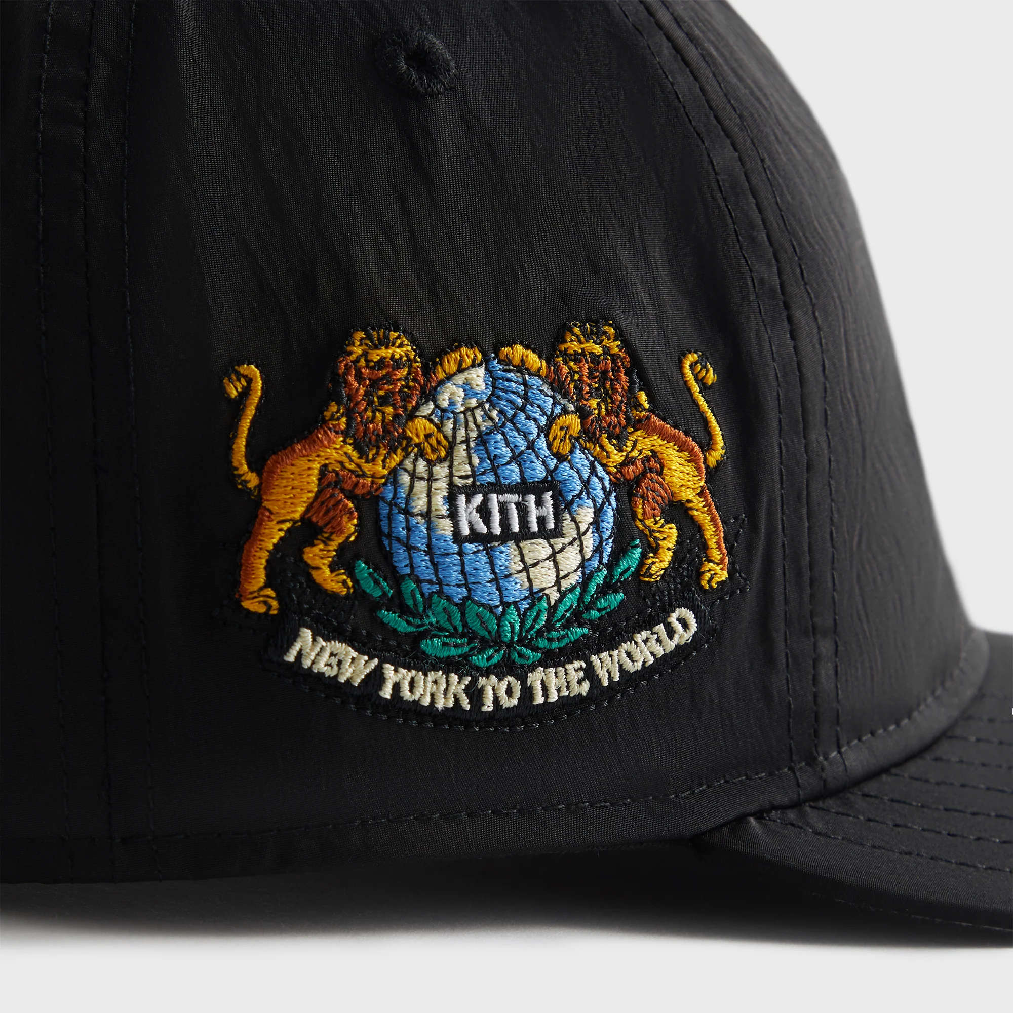 Kith & New Era for the New York Mets Nylon 9FIFTY A-Frame Snapback - Black - Image 6