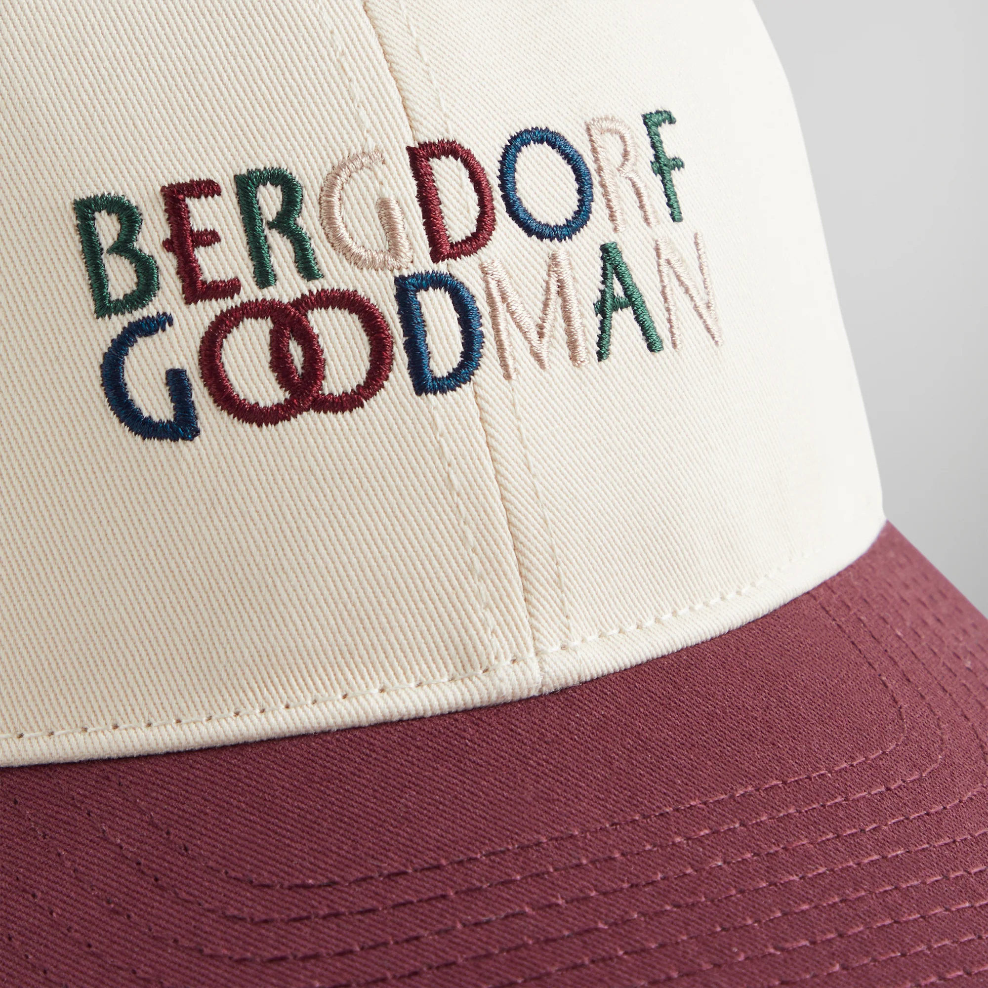 Kith for Bergdorf Goodman Cotton Cap - Sandrift - Image 4