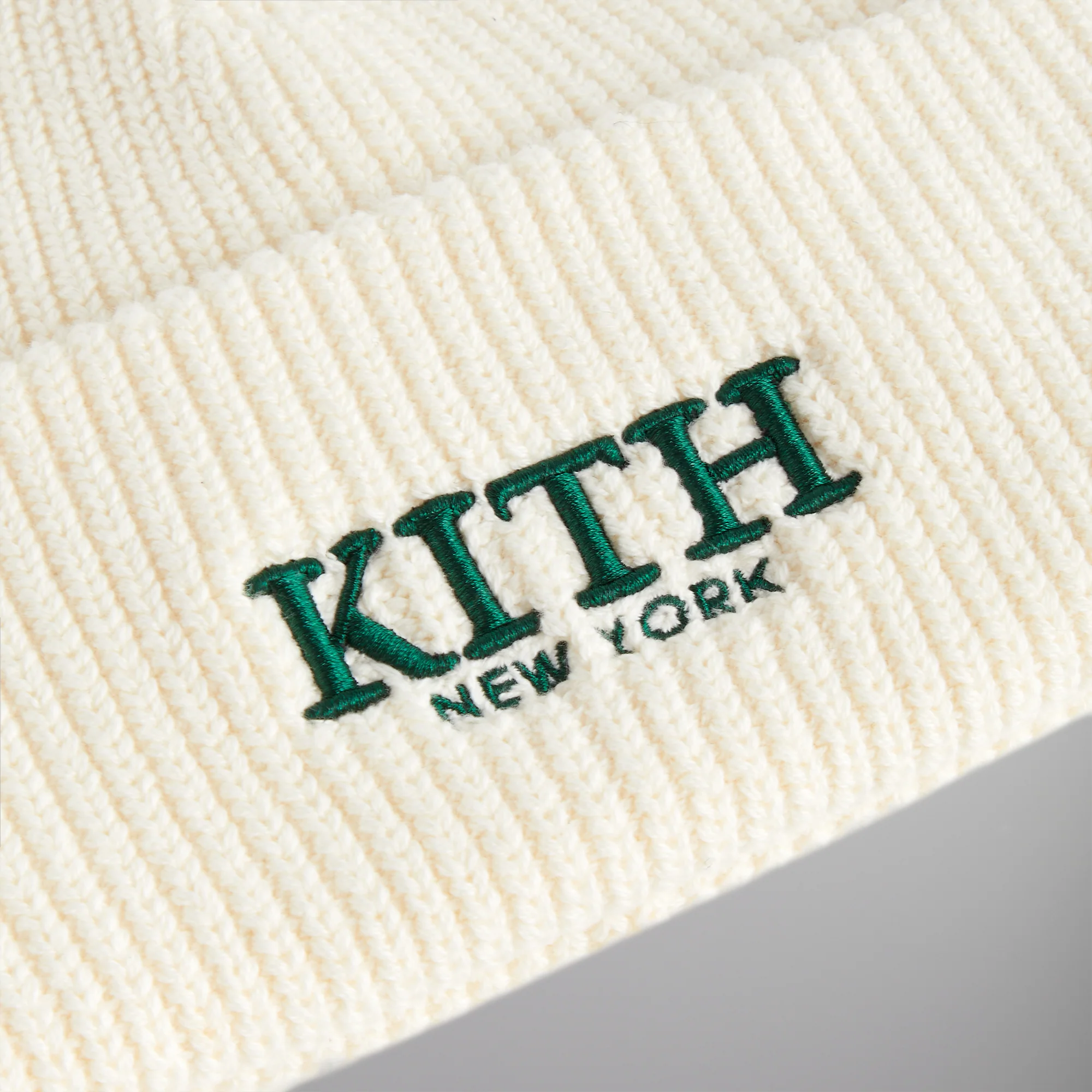 Kith Serif Mia Beanie - Sandrift - Image 3