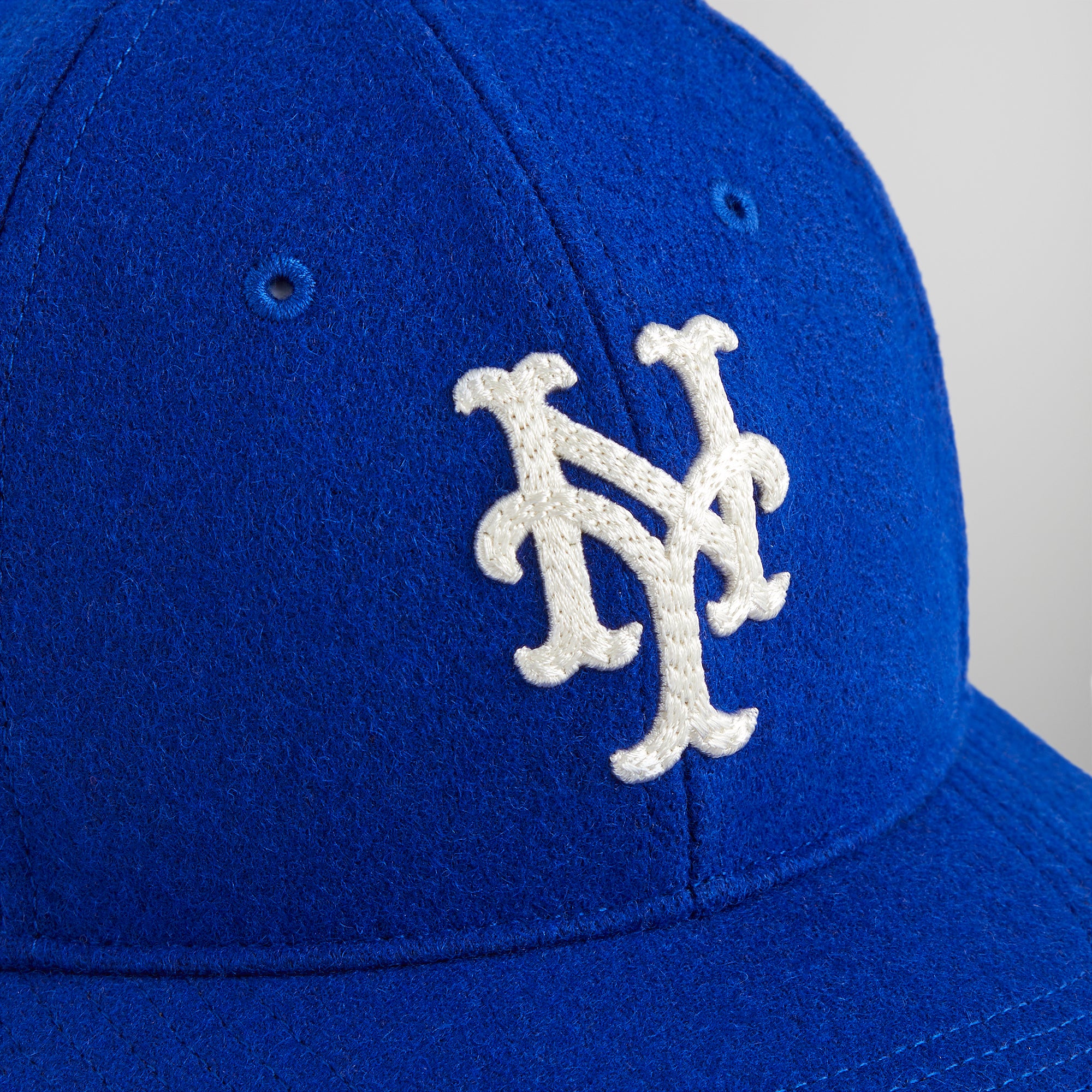 Kith & '47 for the New York Mets Stem Stitch Franchise LS Cap - Royal - Image 4