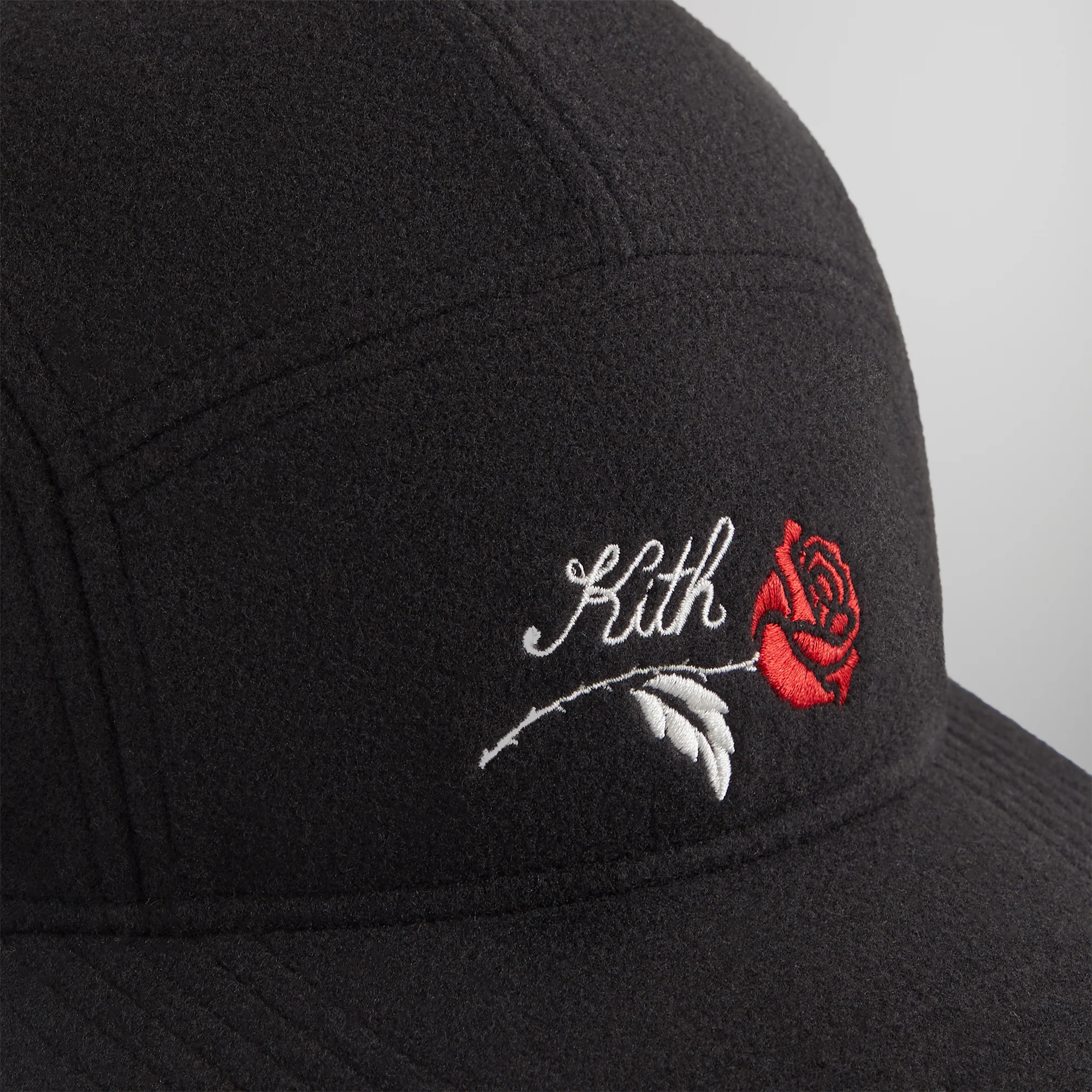 Kith Bonded Knit Griffey Camper Cap - Black - Image 4