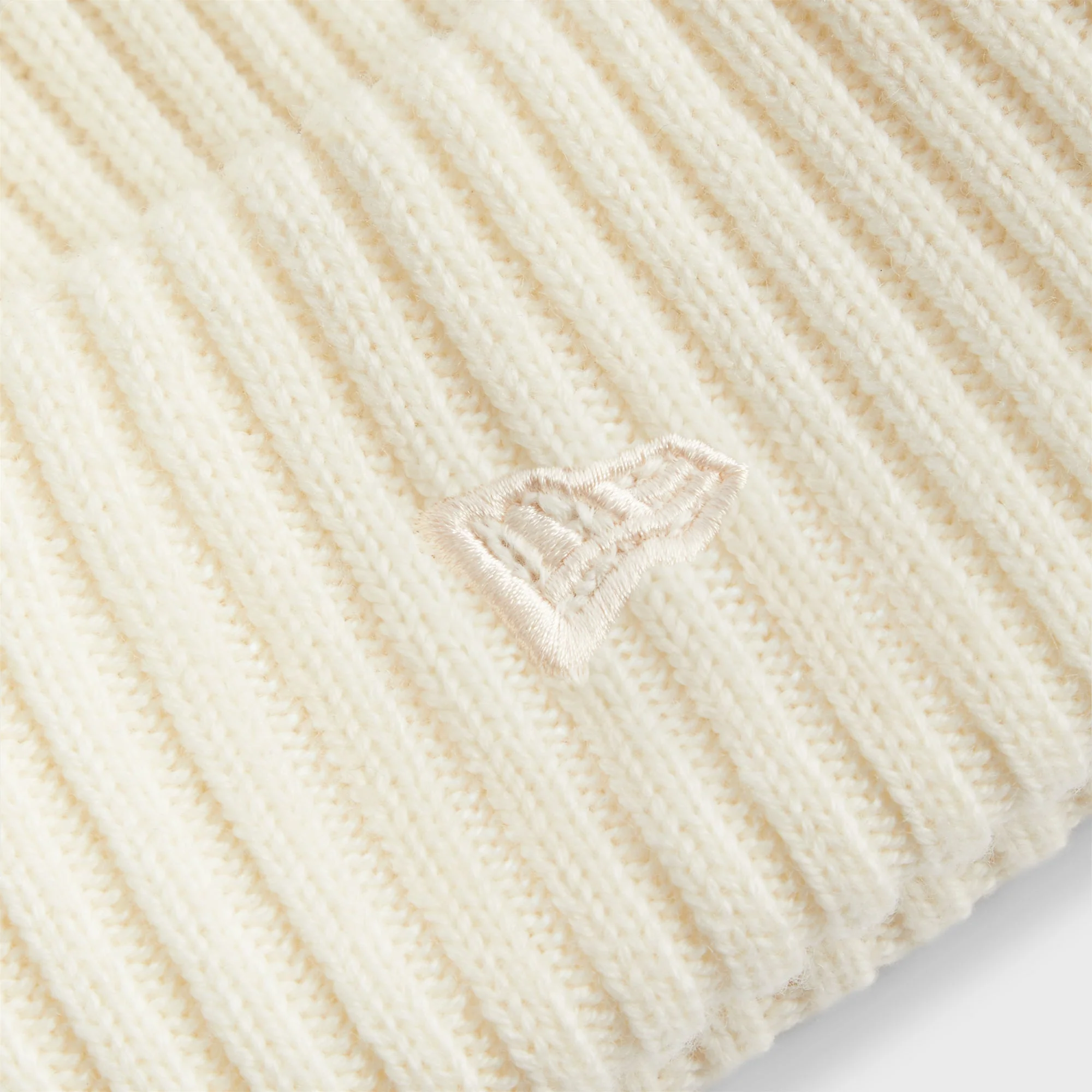 Kith for the New York Knicks Superman Logo Beanie - Sandrift - Image 5