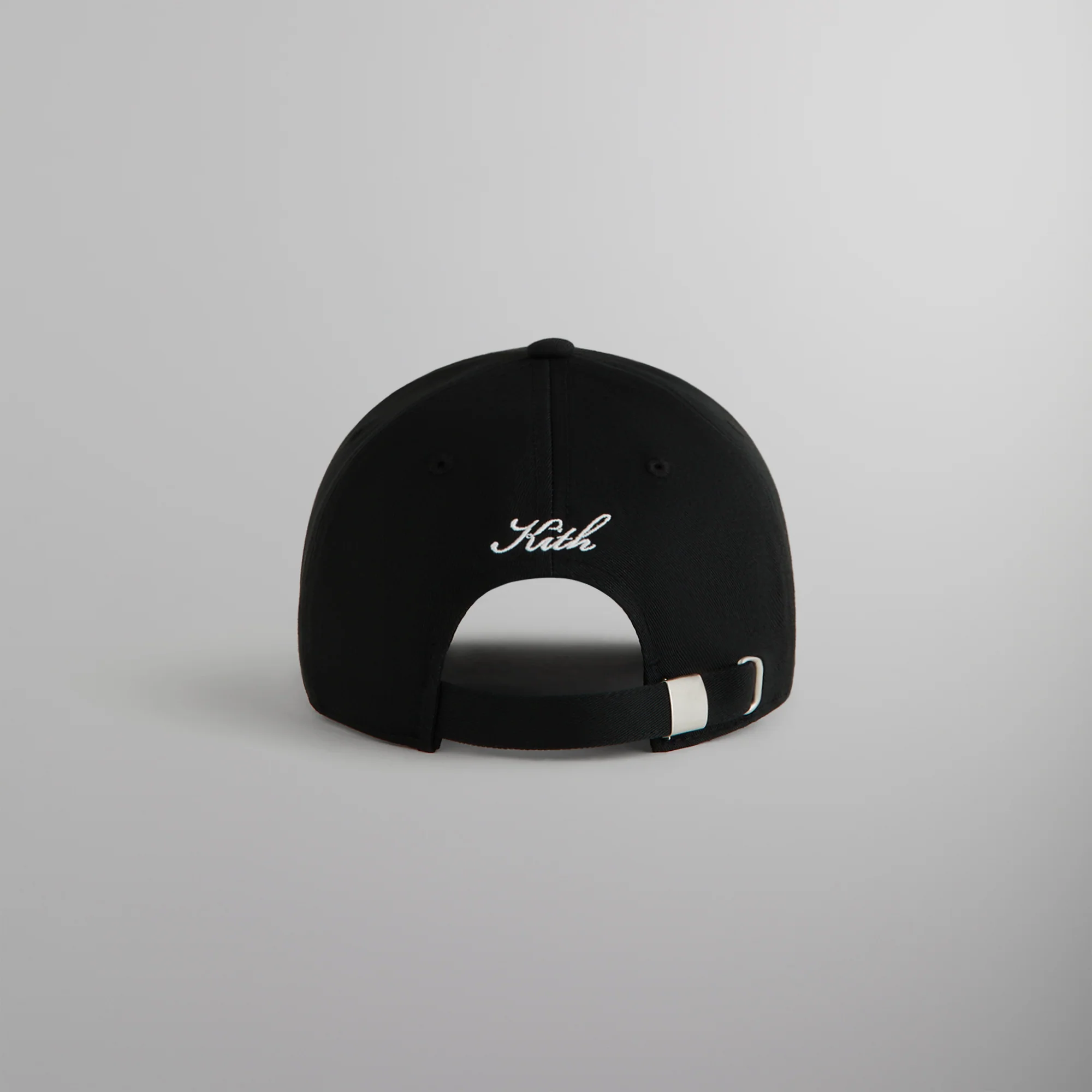 Kith Crochet K Aaron Classic Cap With Suede Brim - Black - Image 2