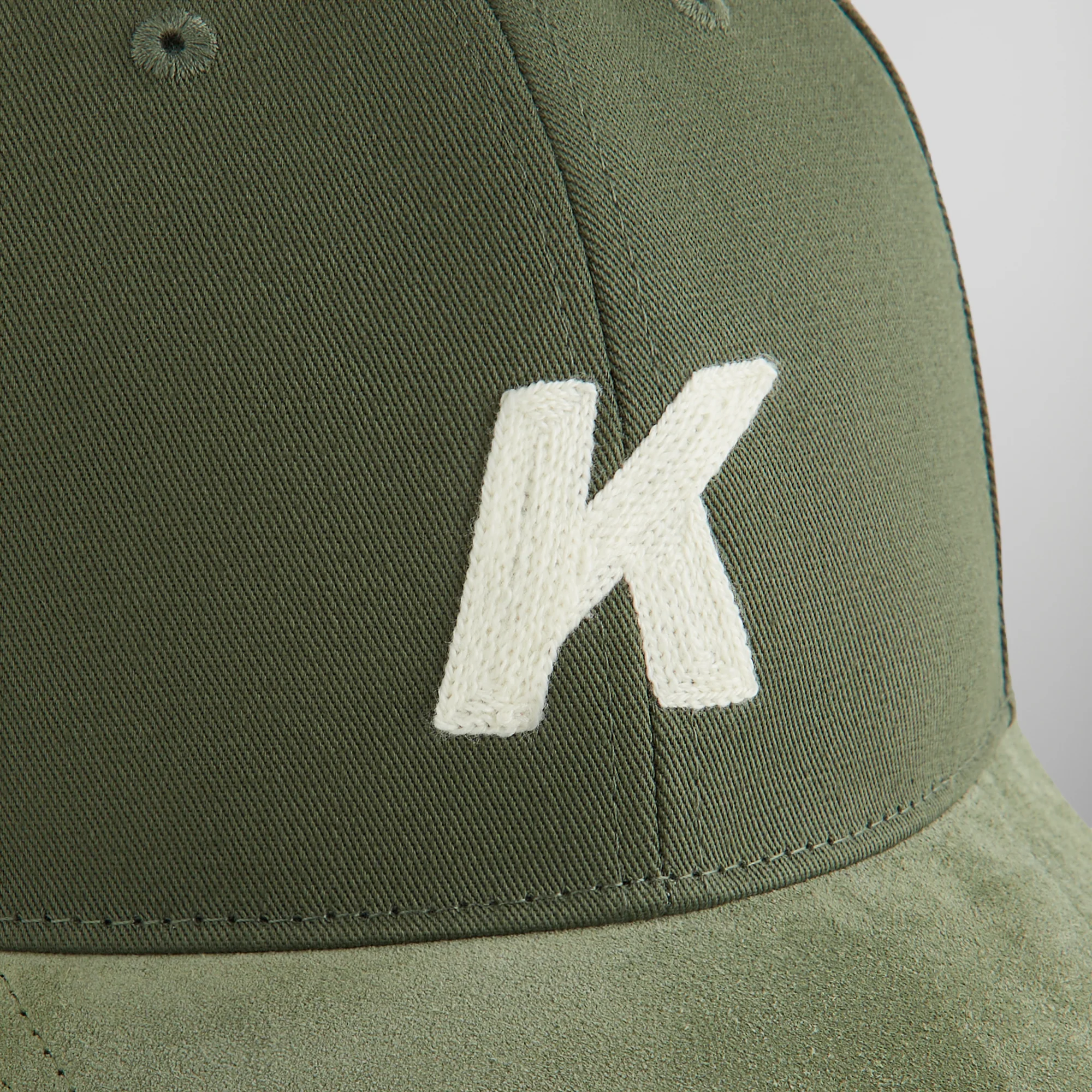 Kith Crochet K Aaron Classic Cap With Suede Brim - Machine - Image 5
