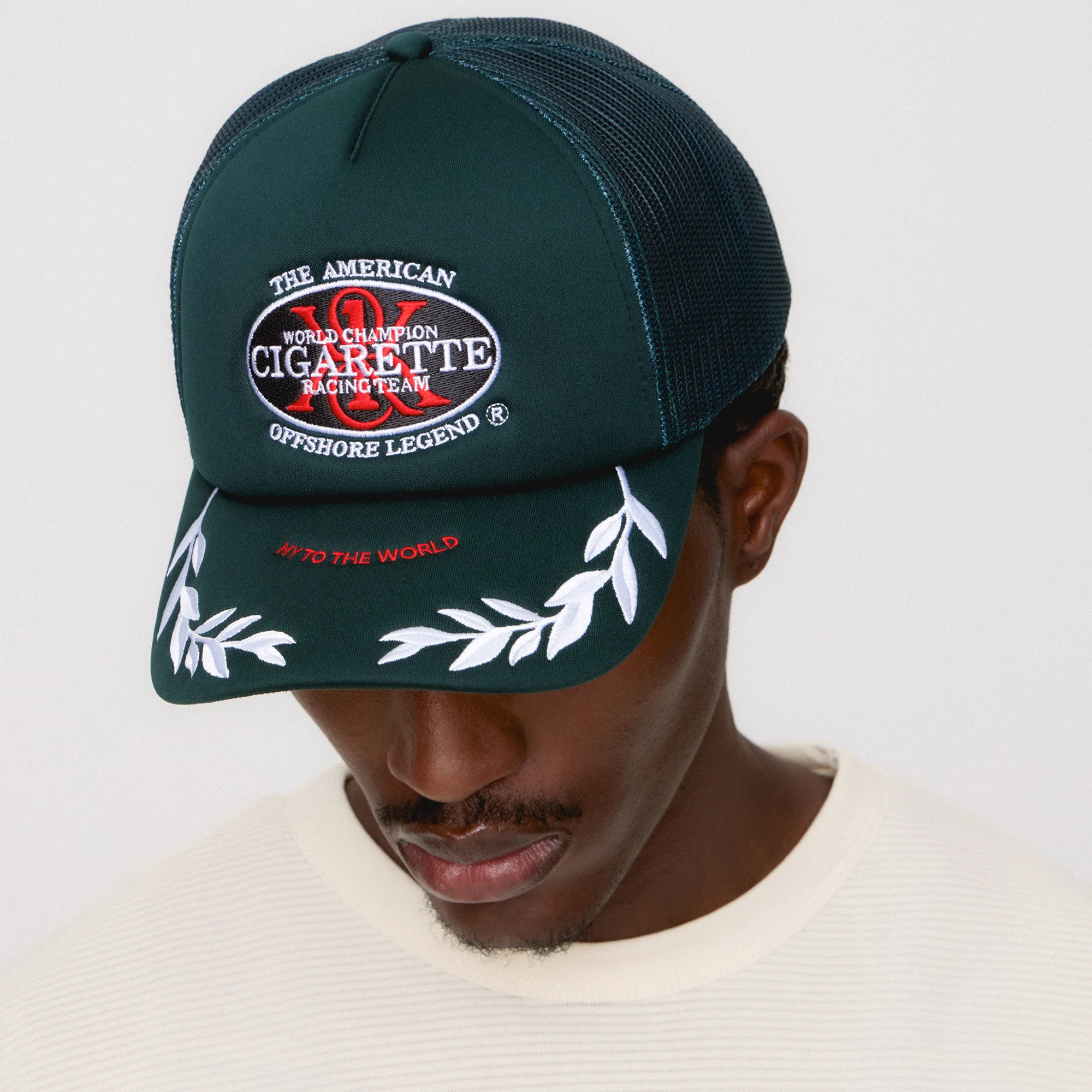 Kith for Cigarette Nolan Trucker Hat - Stadium - Image 2