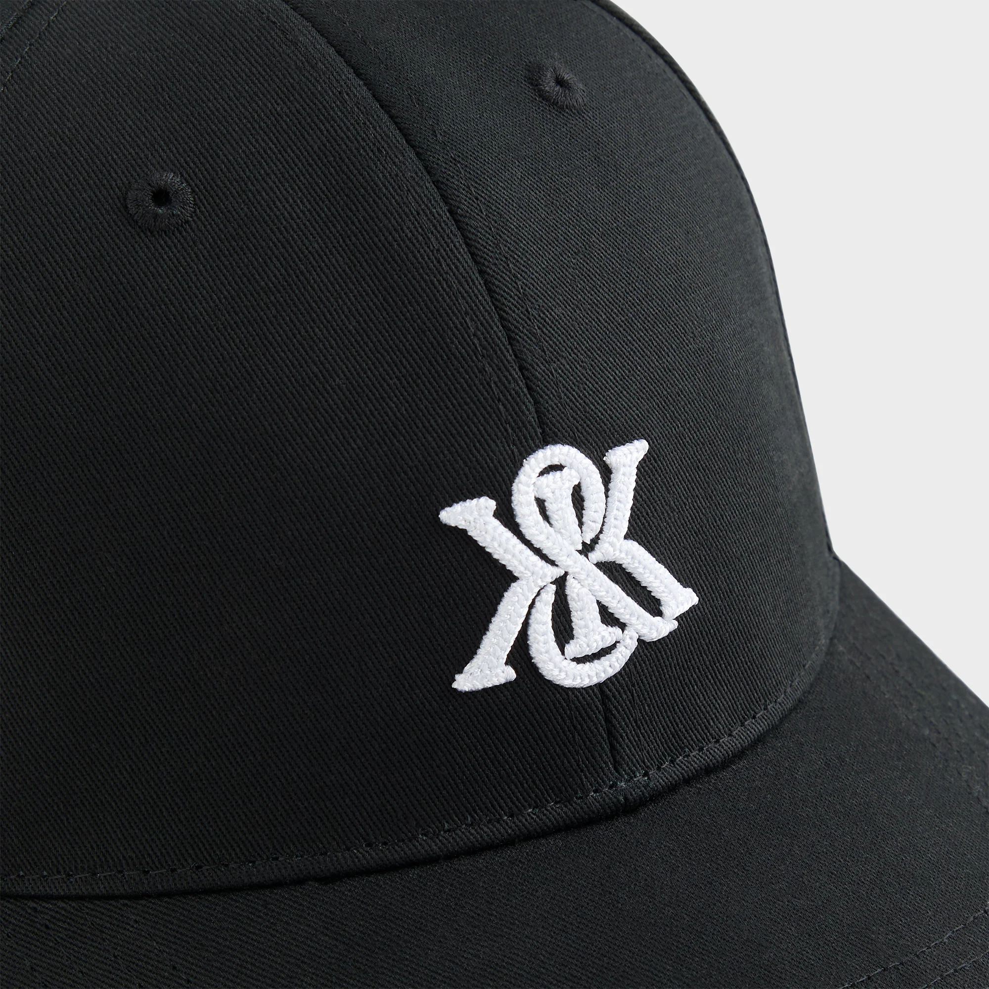 Kith Greenwich Two-Button Twill Classic Cap - Black - Image 5