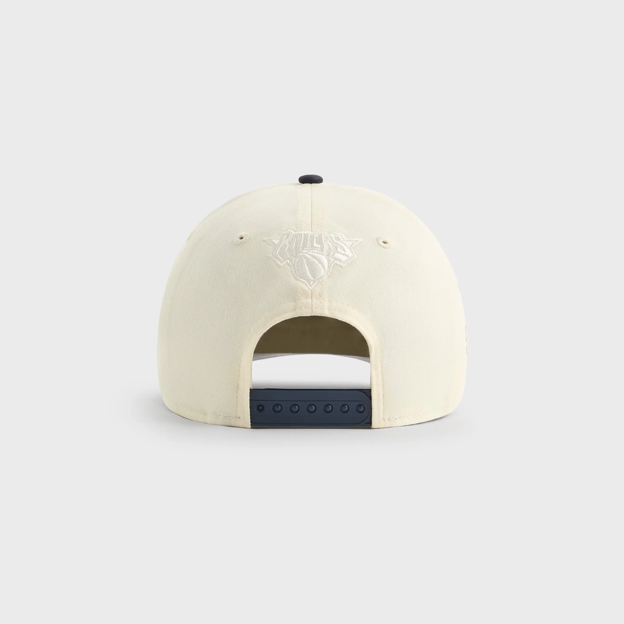 Kith & New Era for the New York Knicks Twill 9FORTY M Crown Snapback - Sandrift - Image 3
