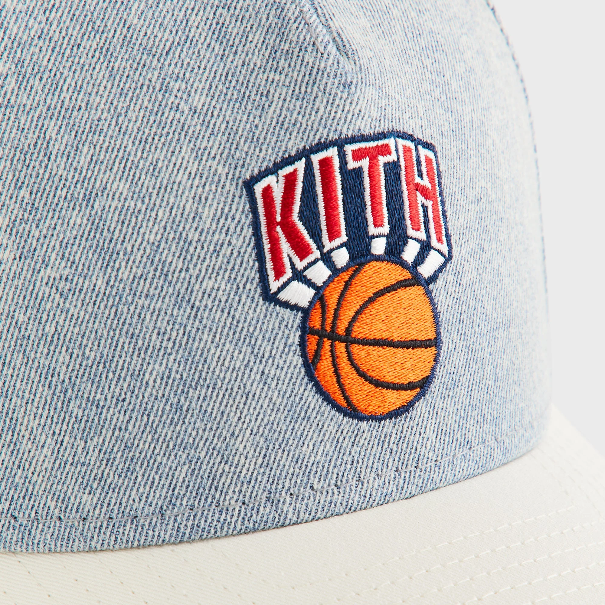 Kith & New Era for the New York Knicks Two Tone 9Forty M Crown Snapback - Mid Indigo - Image 5