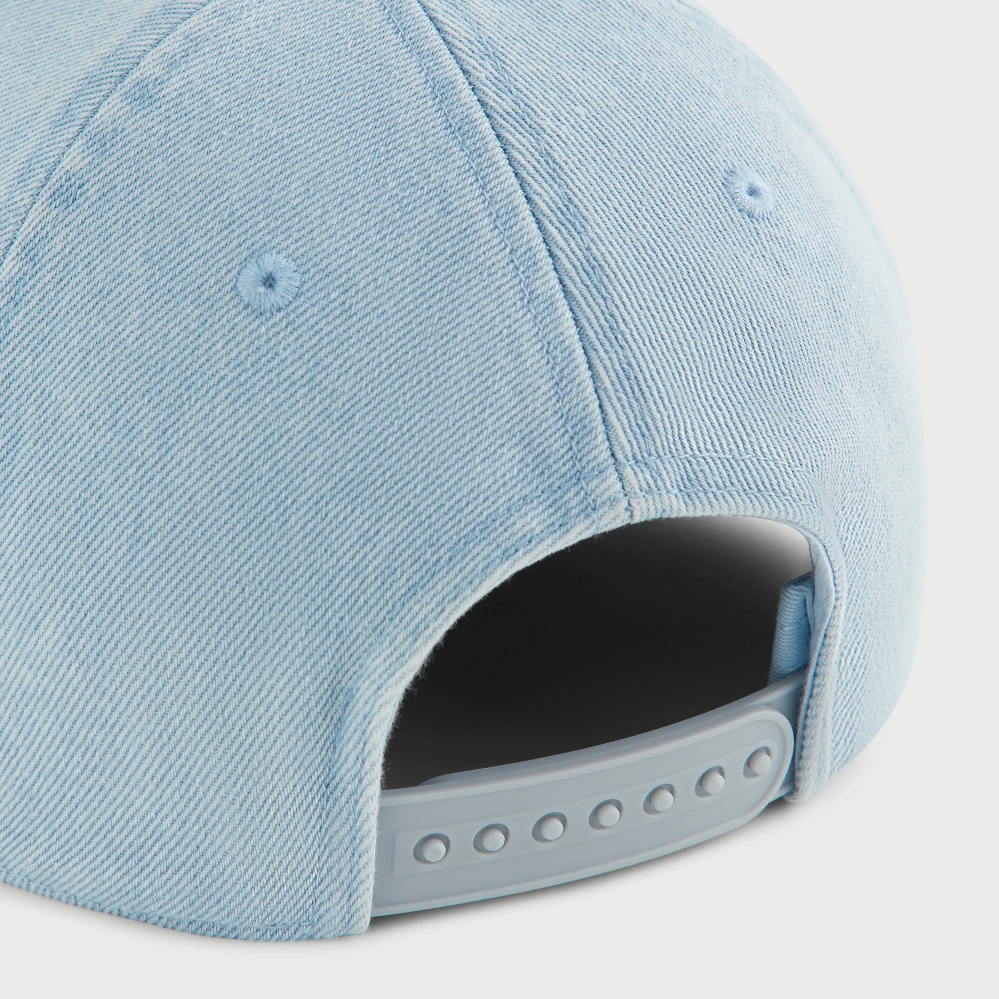 Kith K&K New York Denim Bay Low Pinch Crown Snapback - Light Indigo - Image 7