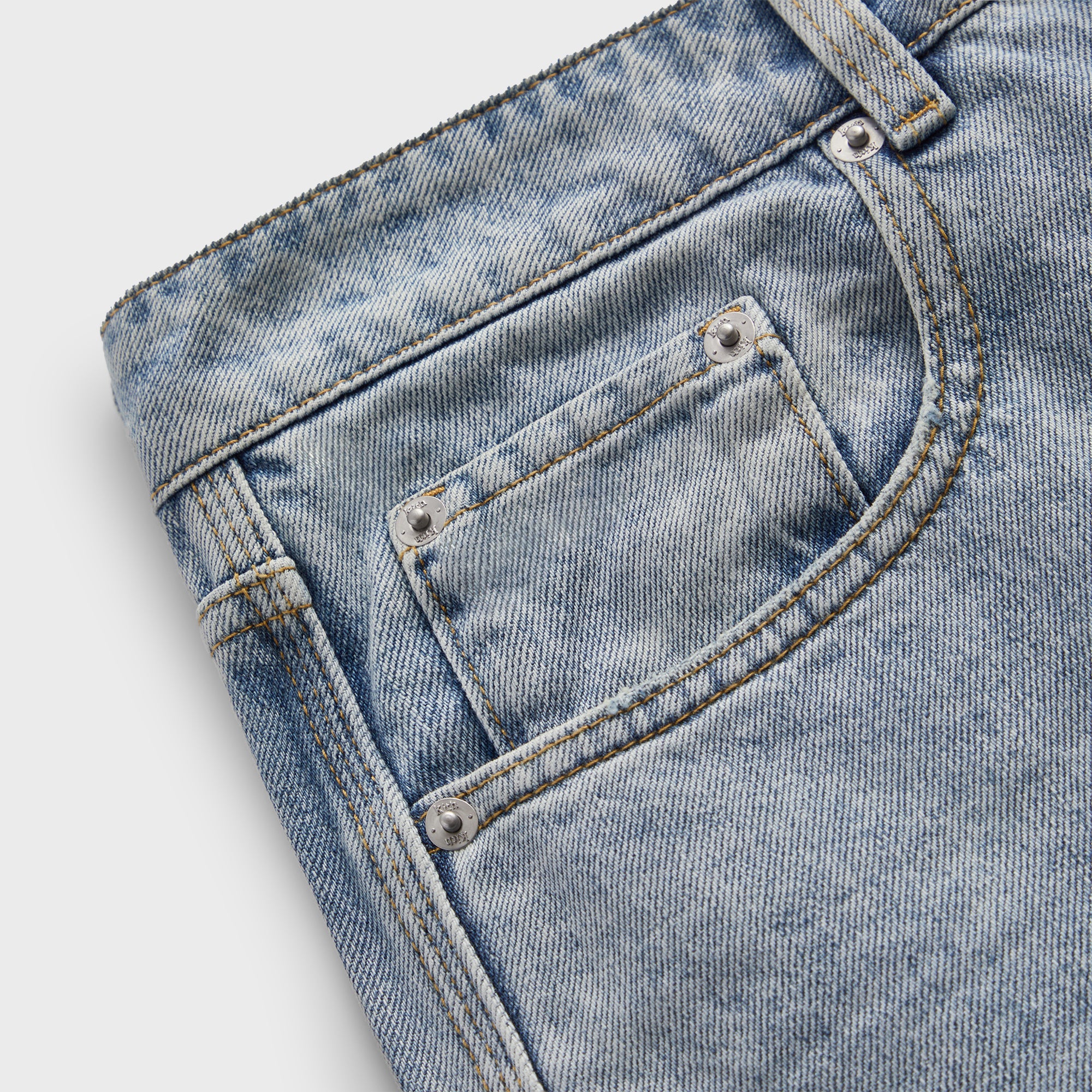 Kith Centre Straight Jeans - Light Indigo - Image 6