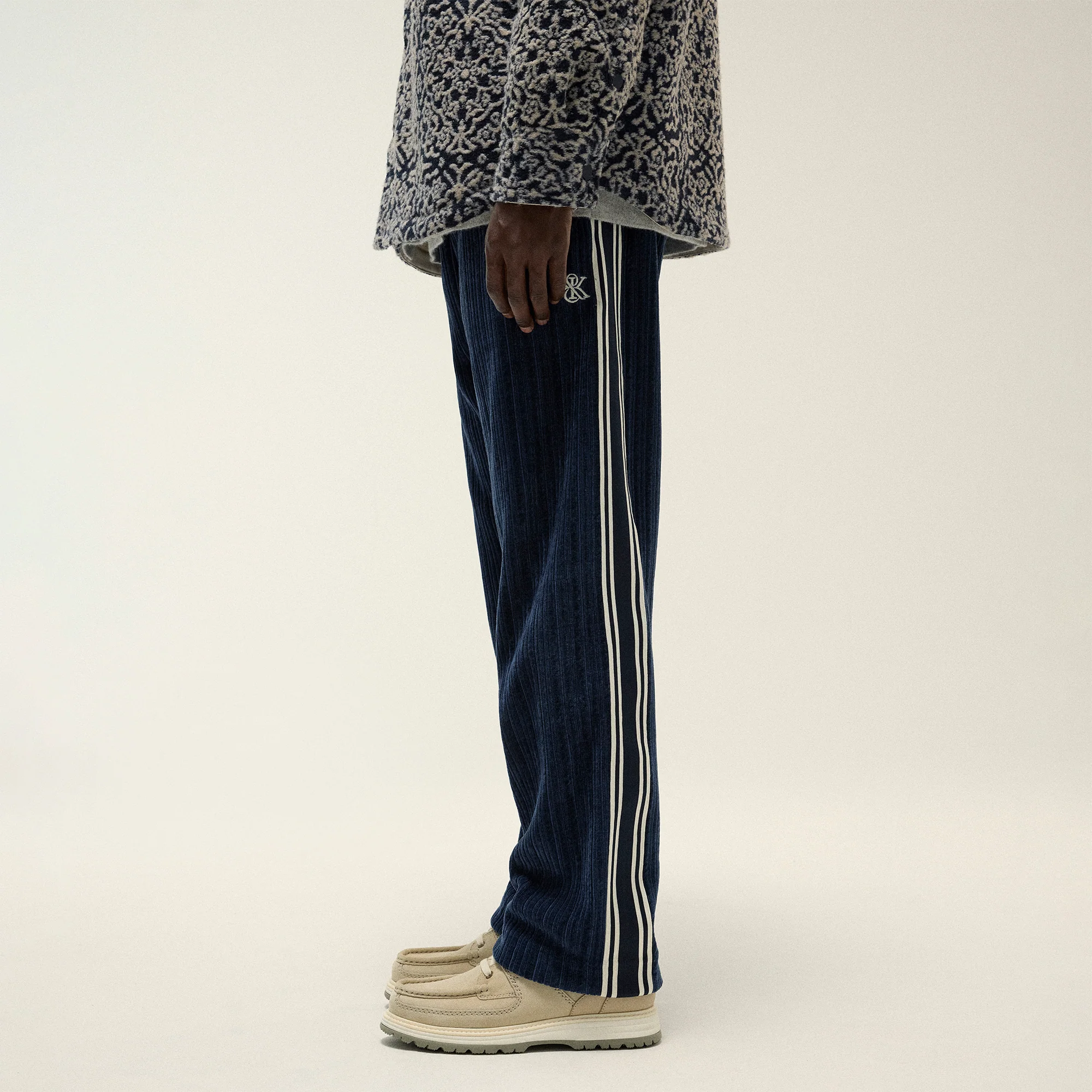 Kith Velvet Cord Damon Track Pant - Nocturnal - Image 3