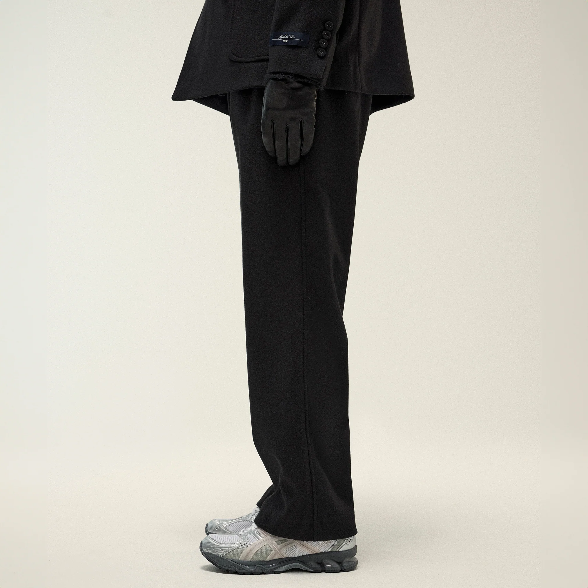 Kith Felted Jersey Bentley Pant - Black - Image 3