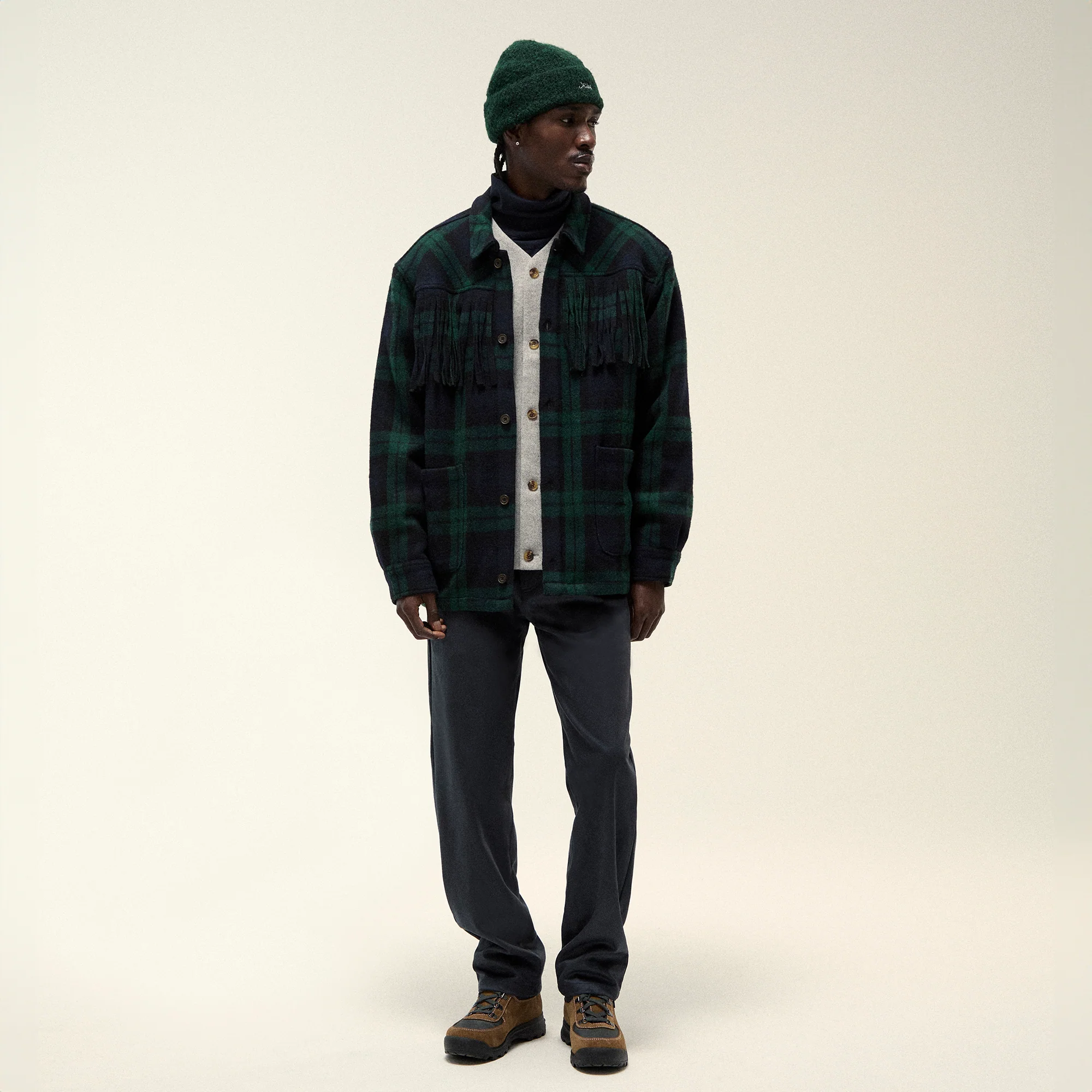 Kith Bonded Microsuede Centre Pant - Nocturnal - Image 4