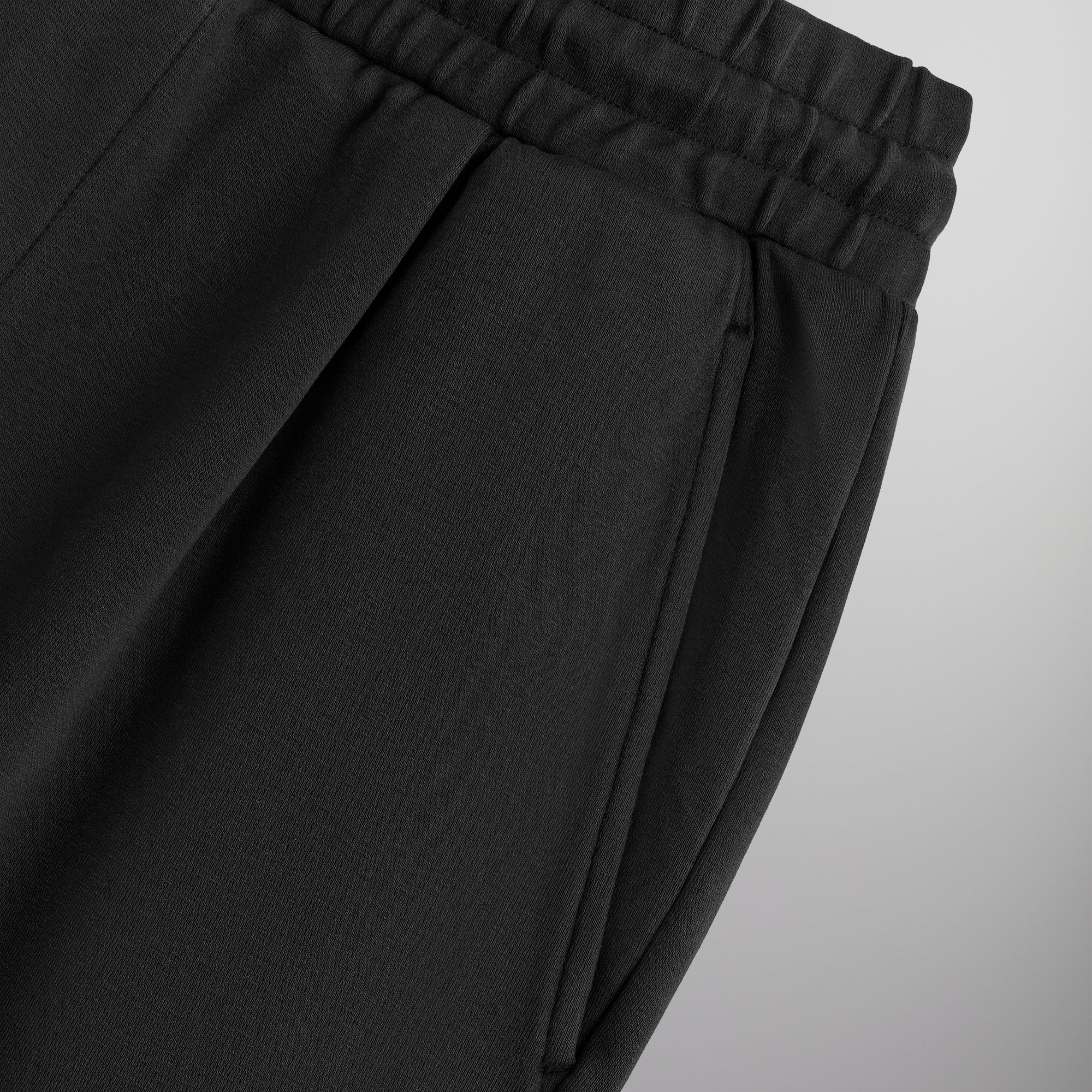 Kith Compact Knit Garrison Sweatpant - Black - Image 5