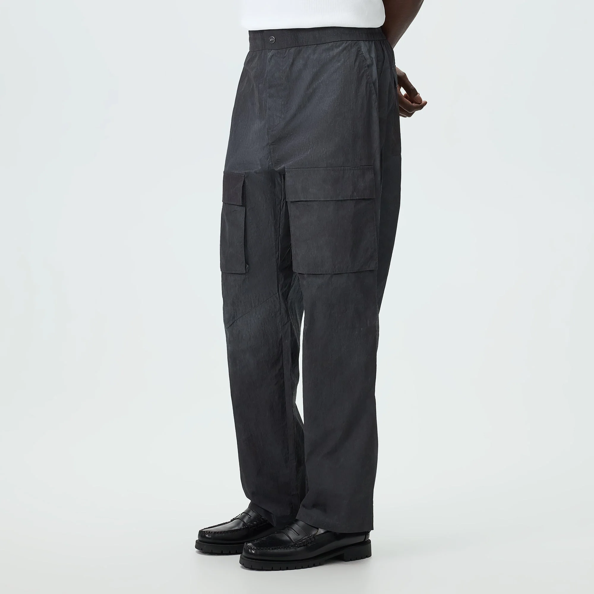 Kith Garment Dyed Nylon Hooper Pant - Thunder - Image 2