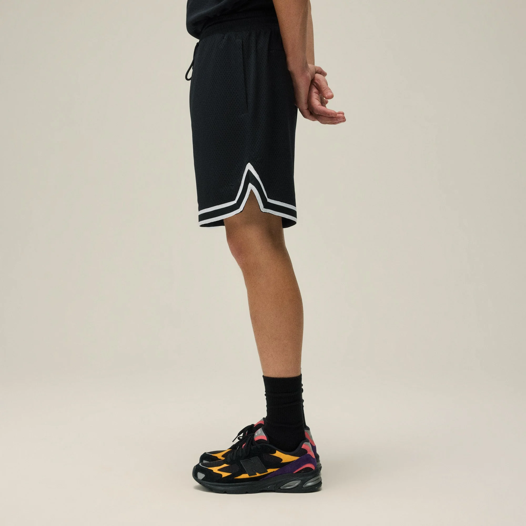 Kith Curtis Mesh Short - Black - Image 3