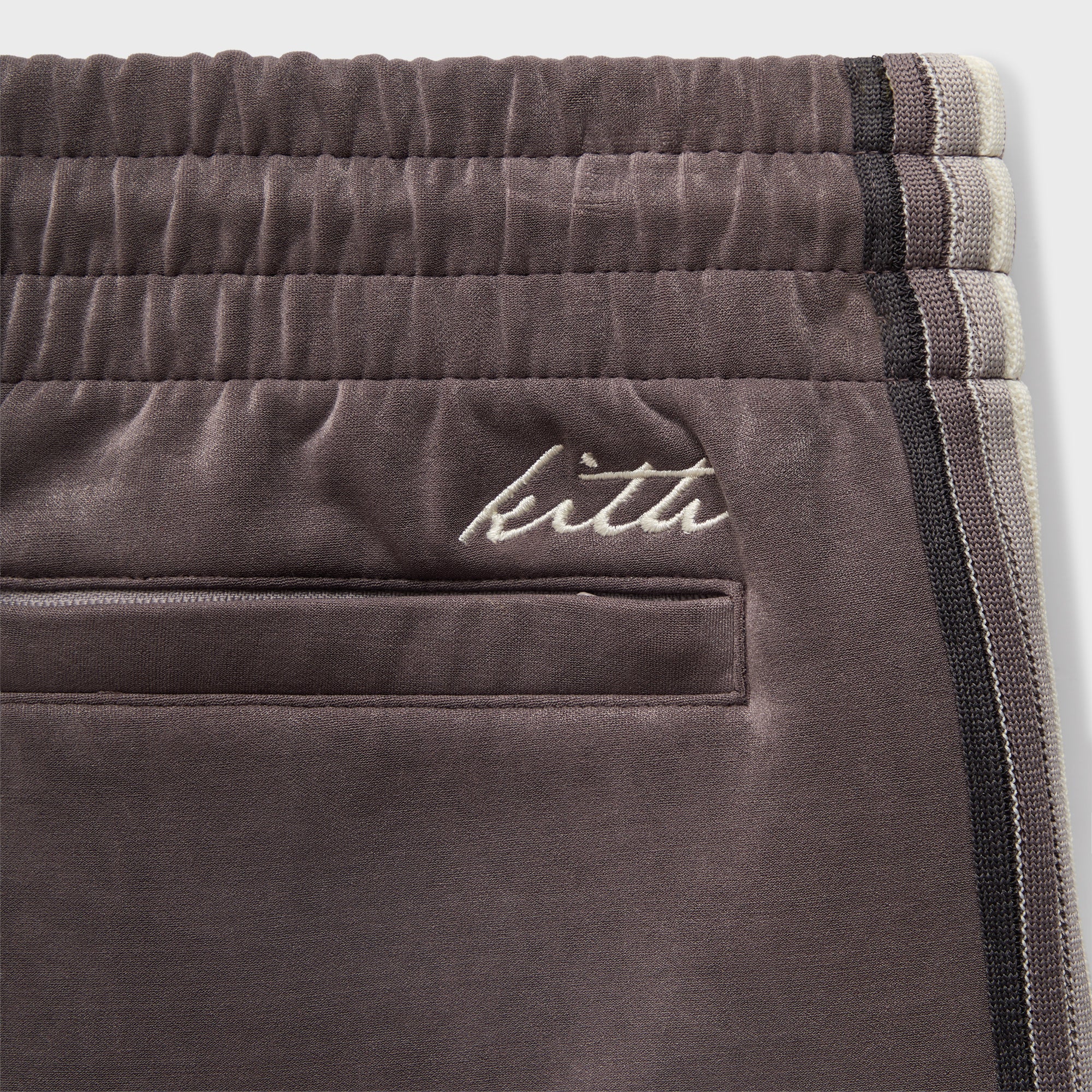 Kith Sueded Scuba Curtis Short - Thunder - Image 4