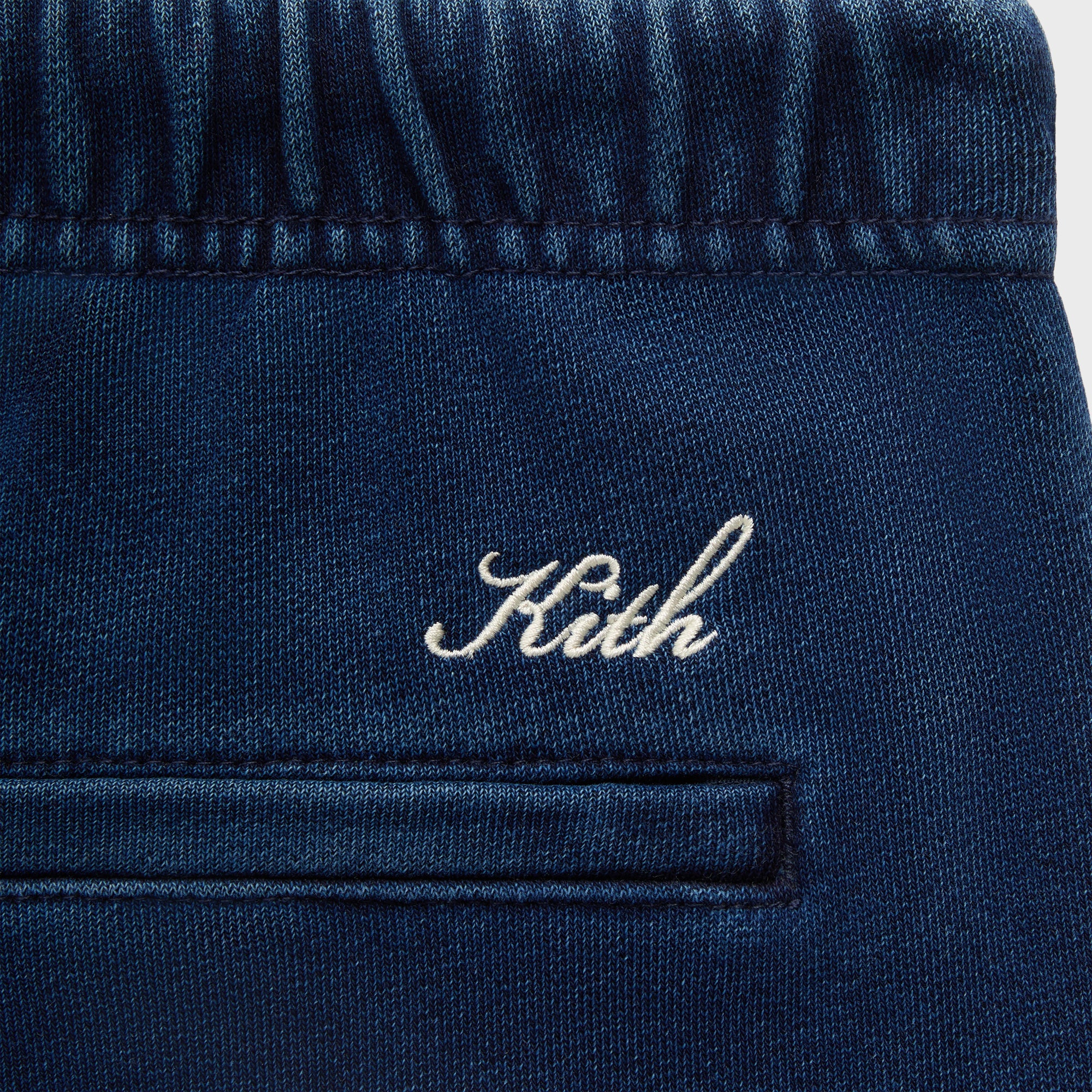 Kith Indigo Loopback Cargo Nelson Sweatpant - Dark Indigo - Image 4