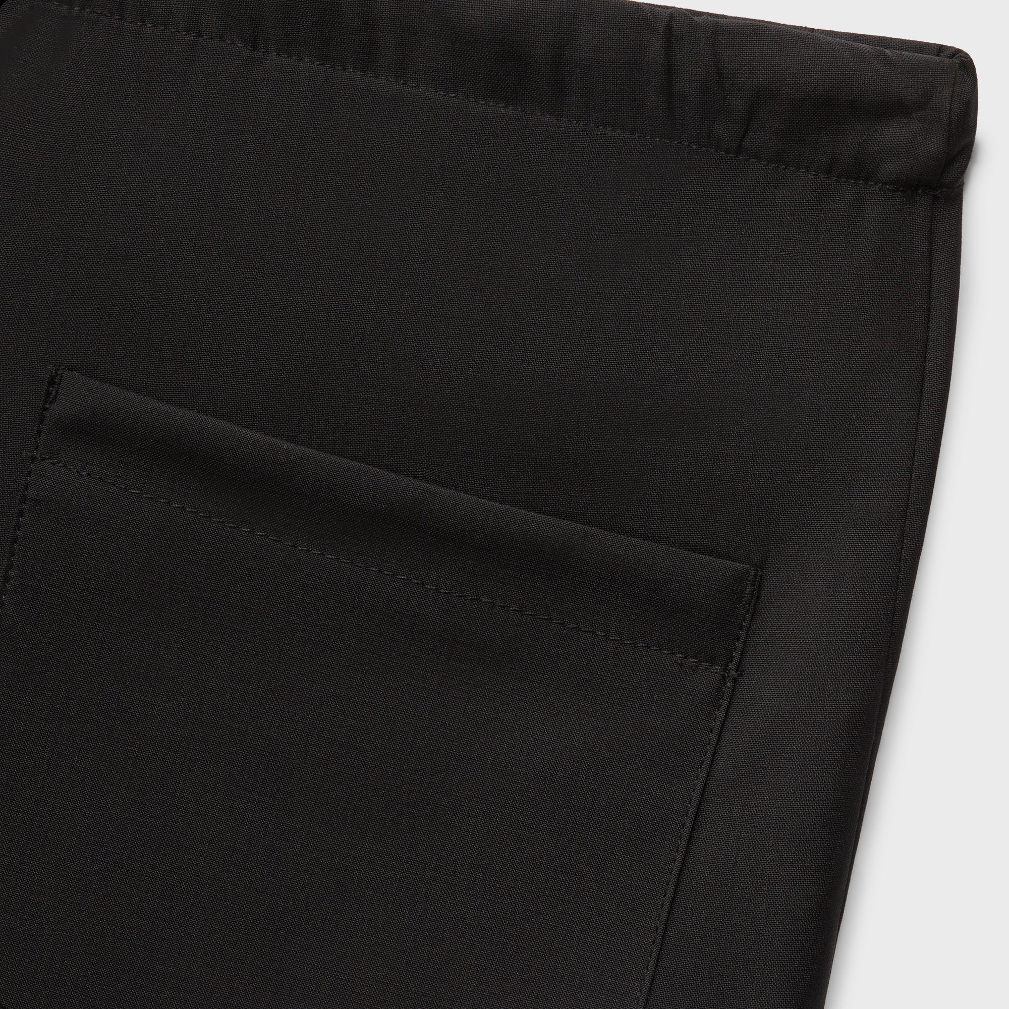 &Kin Tropical Wool Grayson Pant - Black - Image 4