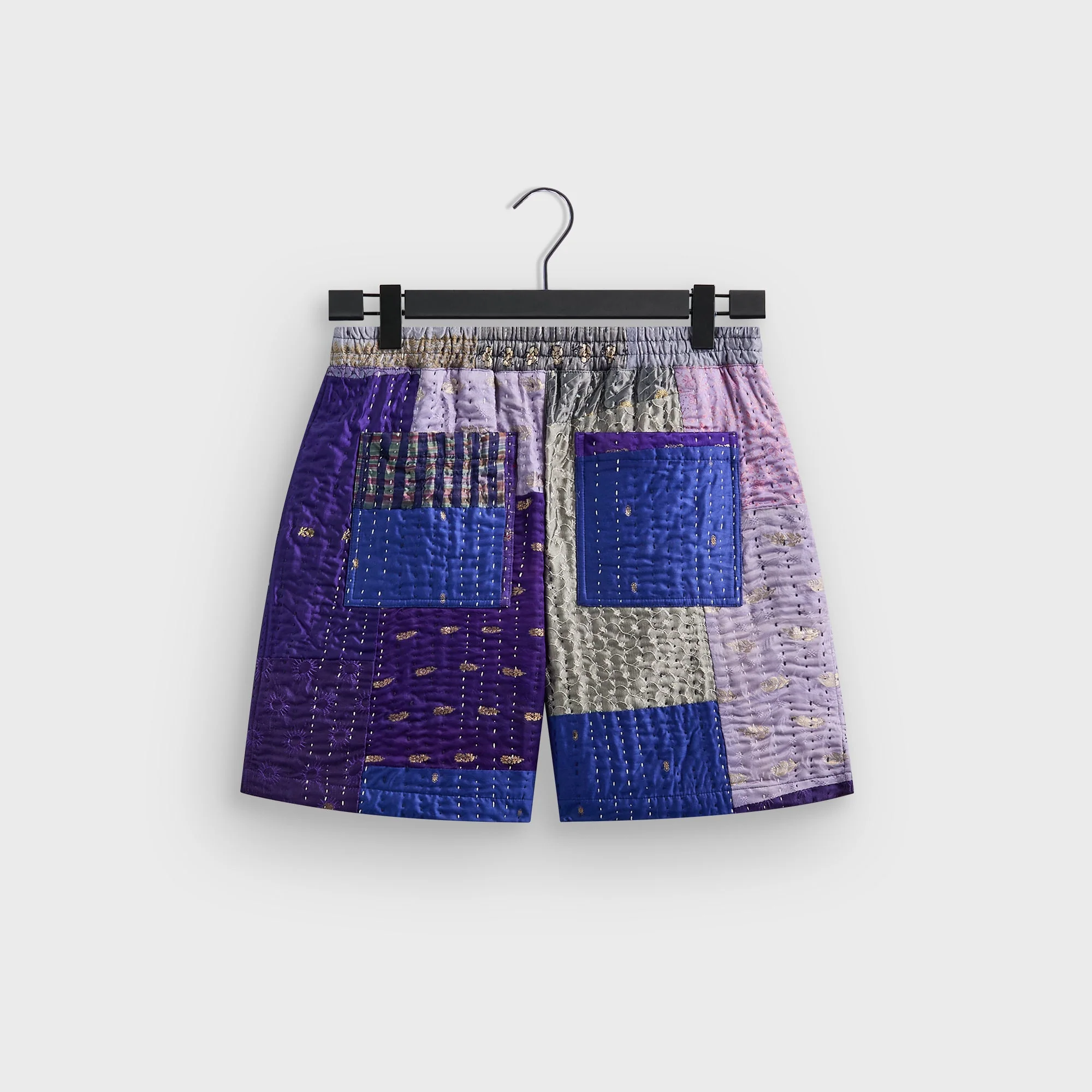 &Kin Tal Patchwork Short - Blue / Multi - Image 3