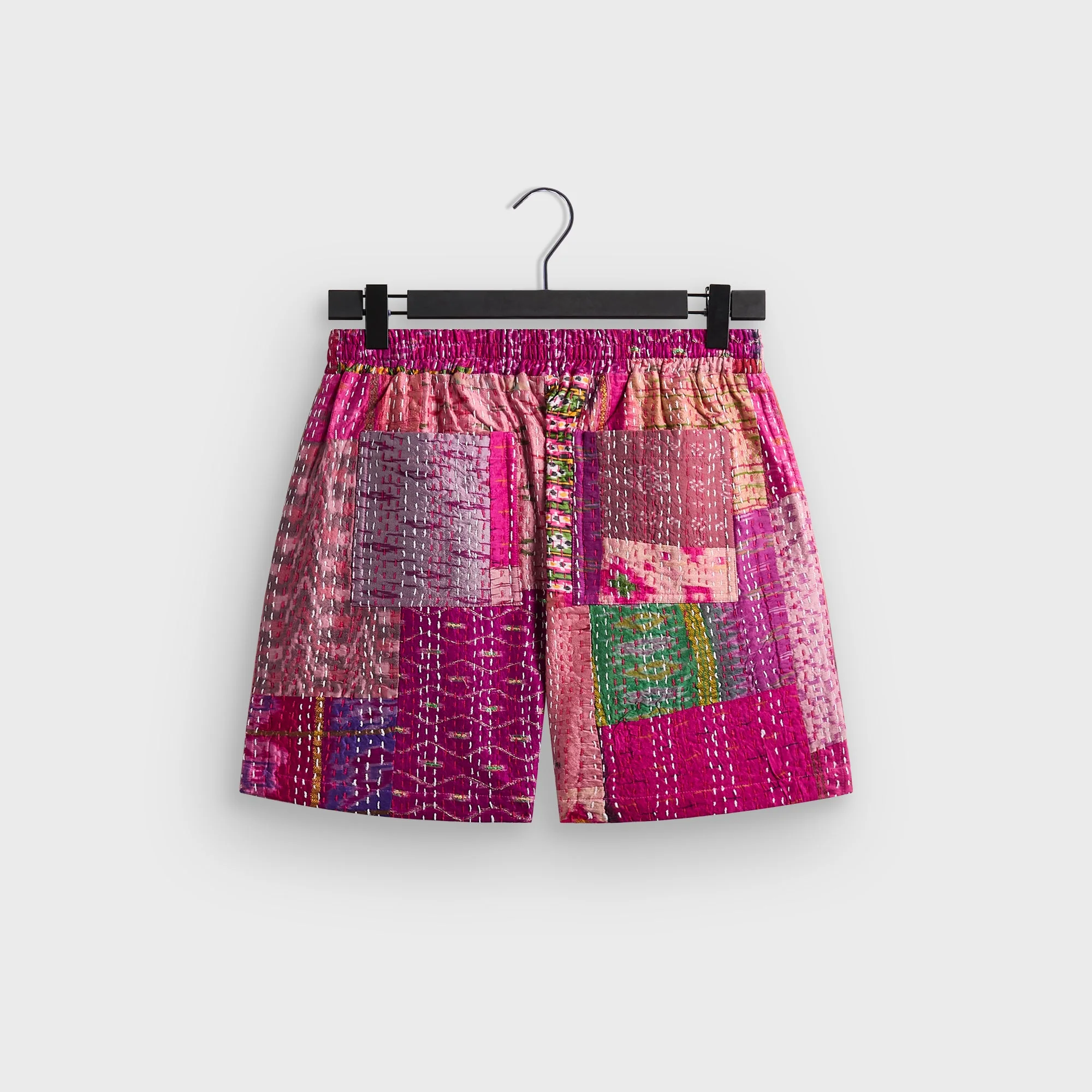 &Kin Tal Patchwork Short - Pink / Multi - Image 3