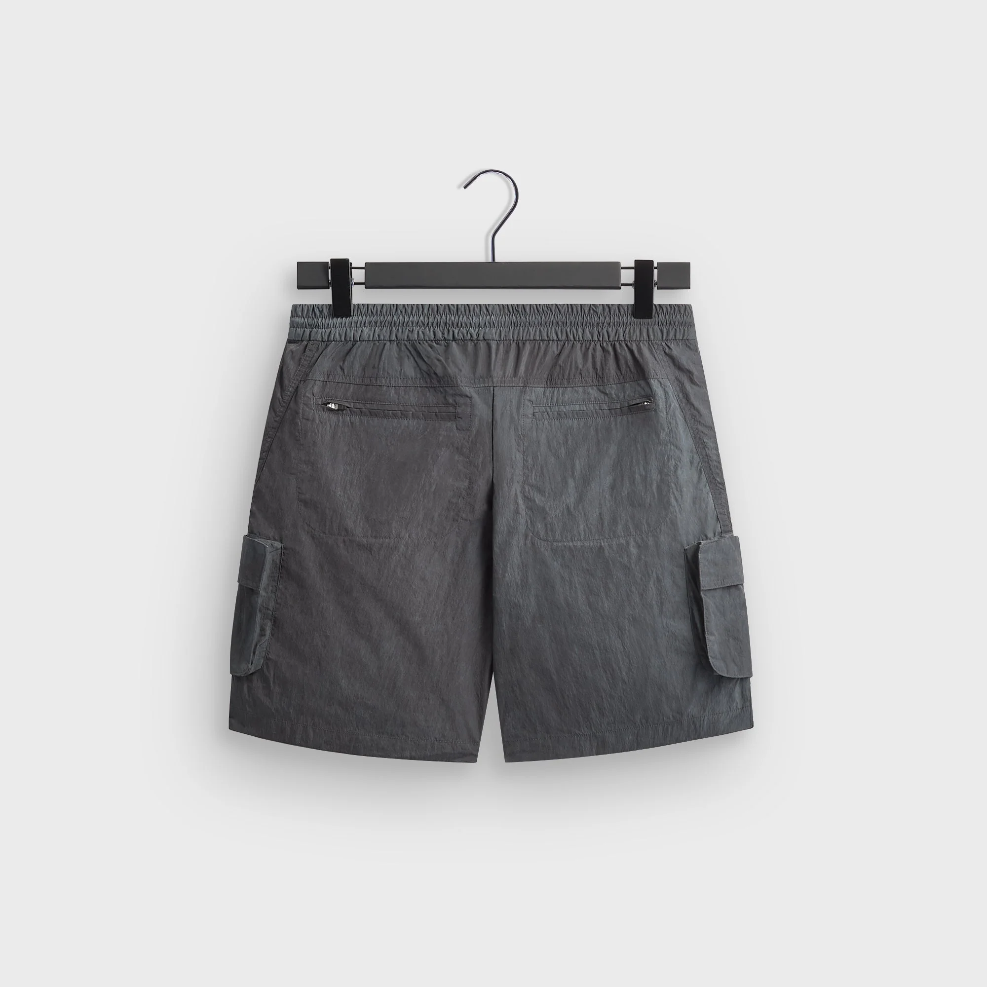 Kith Garment Dye Wrinkle Nylon Evan Cargo Short - Thunder - Image 3