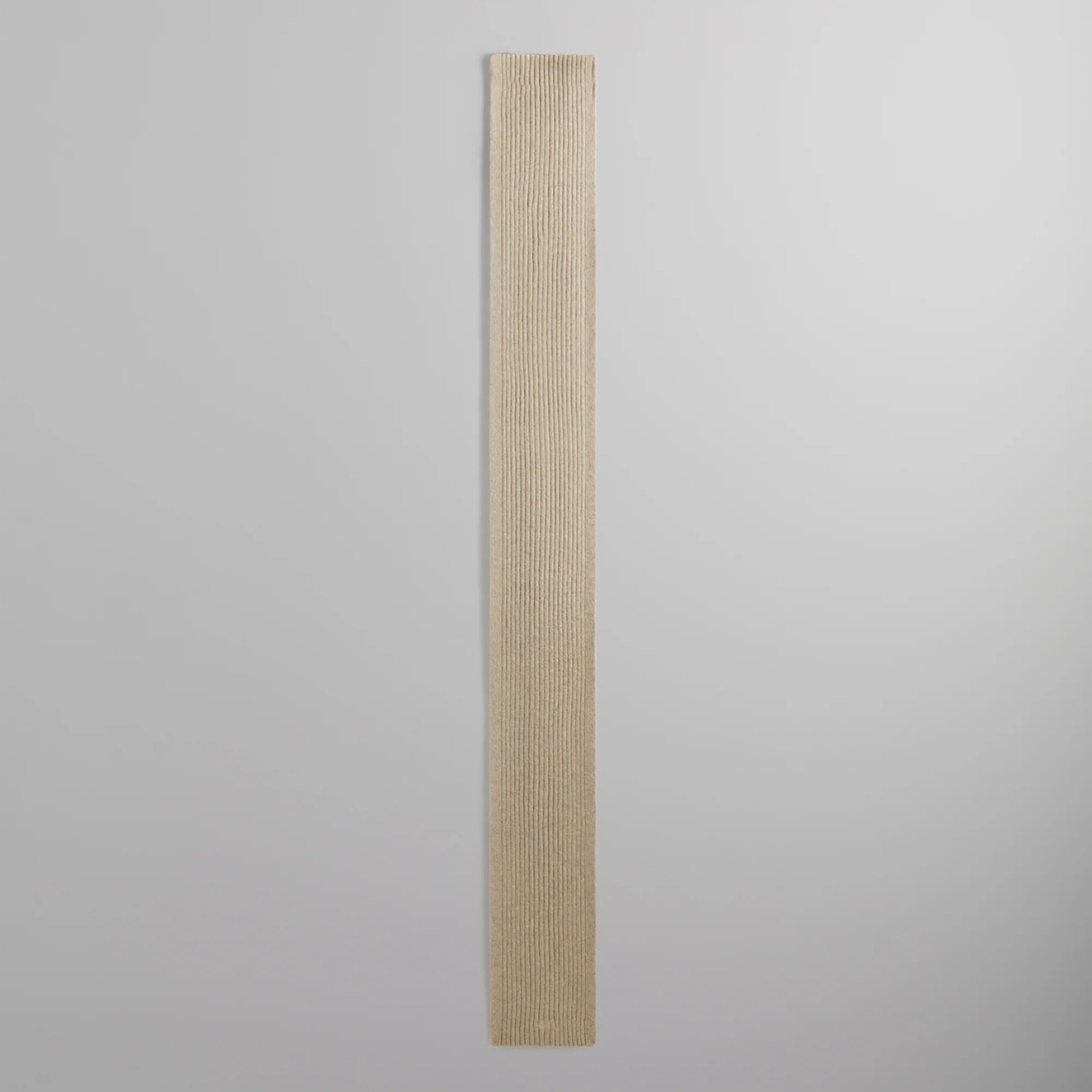 Kith Chunky Rib Knit Scarf - Sediment - Image 3