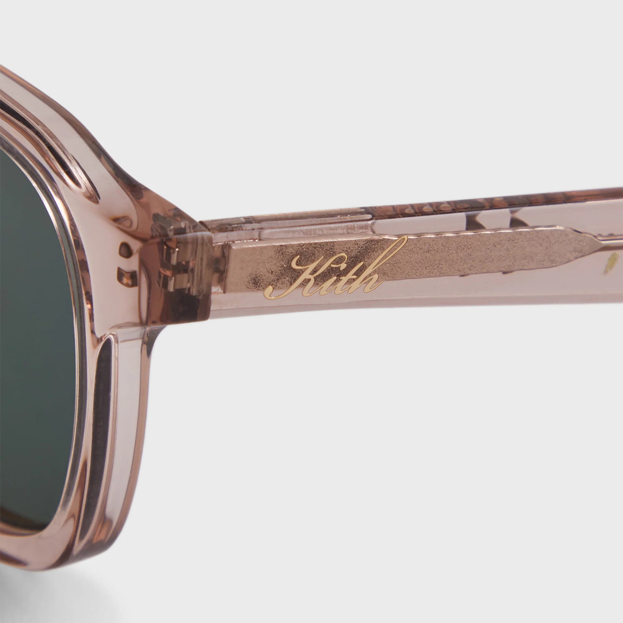 Kith Napeague Sunglasses - Honey Crystal / Grey - Image 4