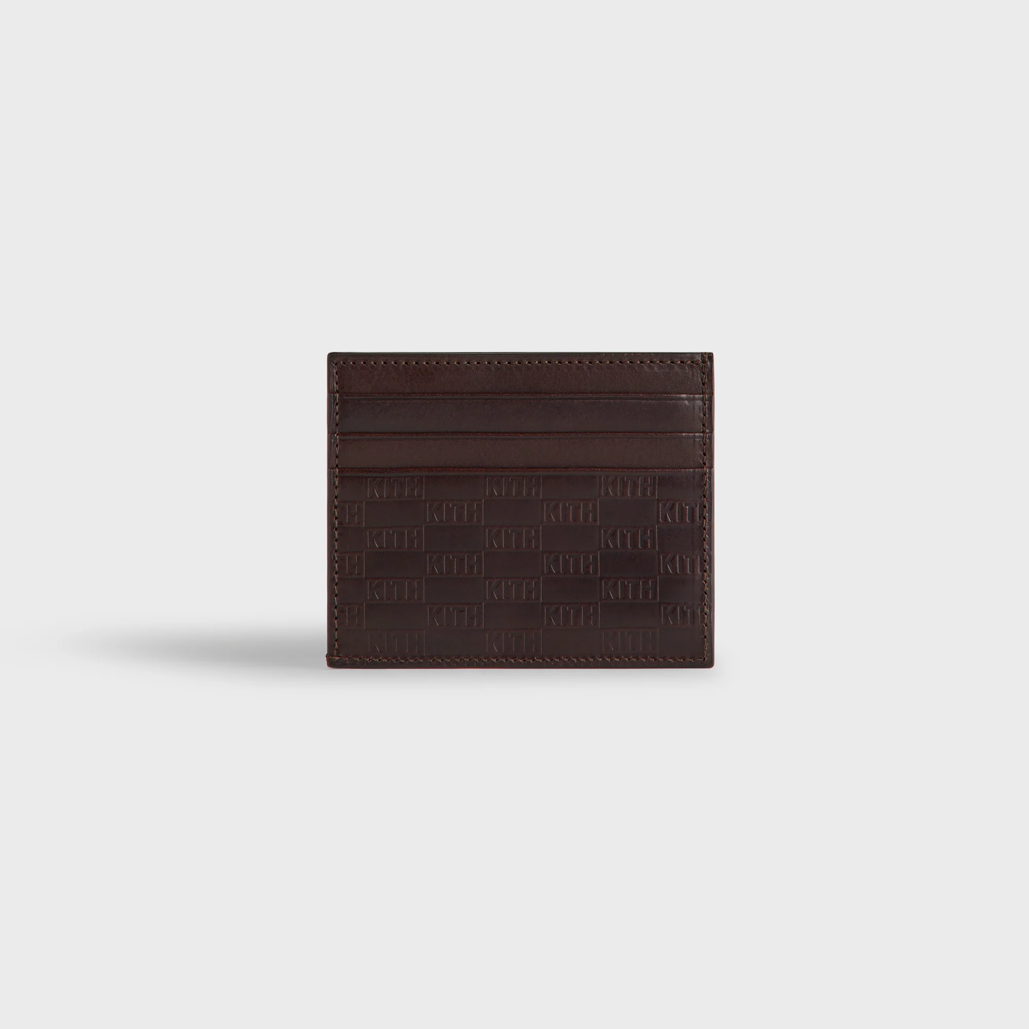 Kith Monogram Leather Card Holder - Incognito - Image 2