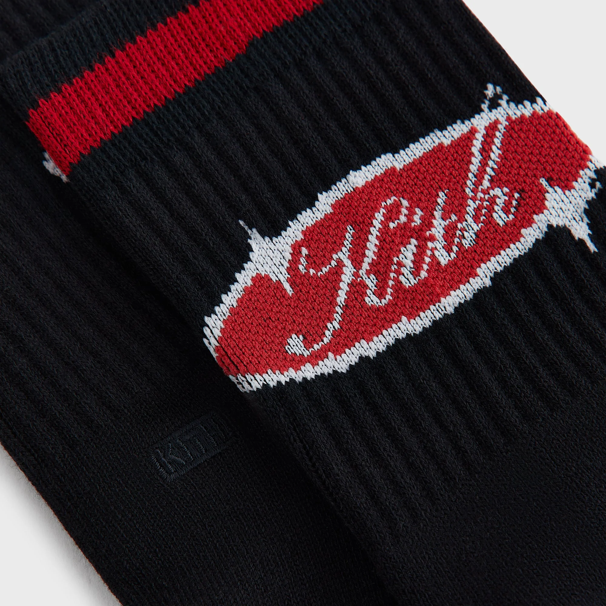 Kith 3-Pack Striped Cotton Mid Crew Socks - Multi - Image 3