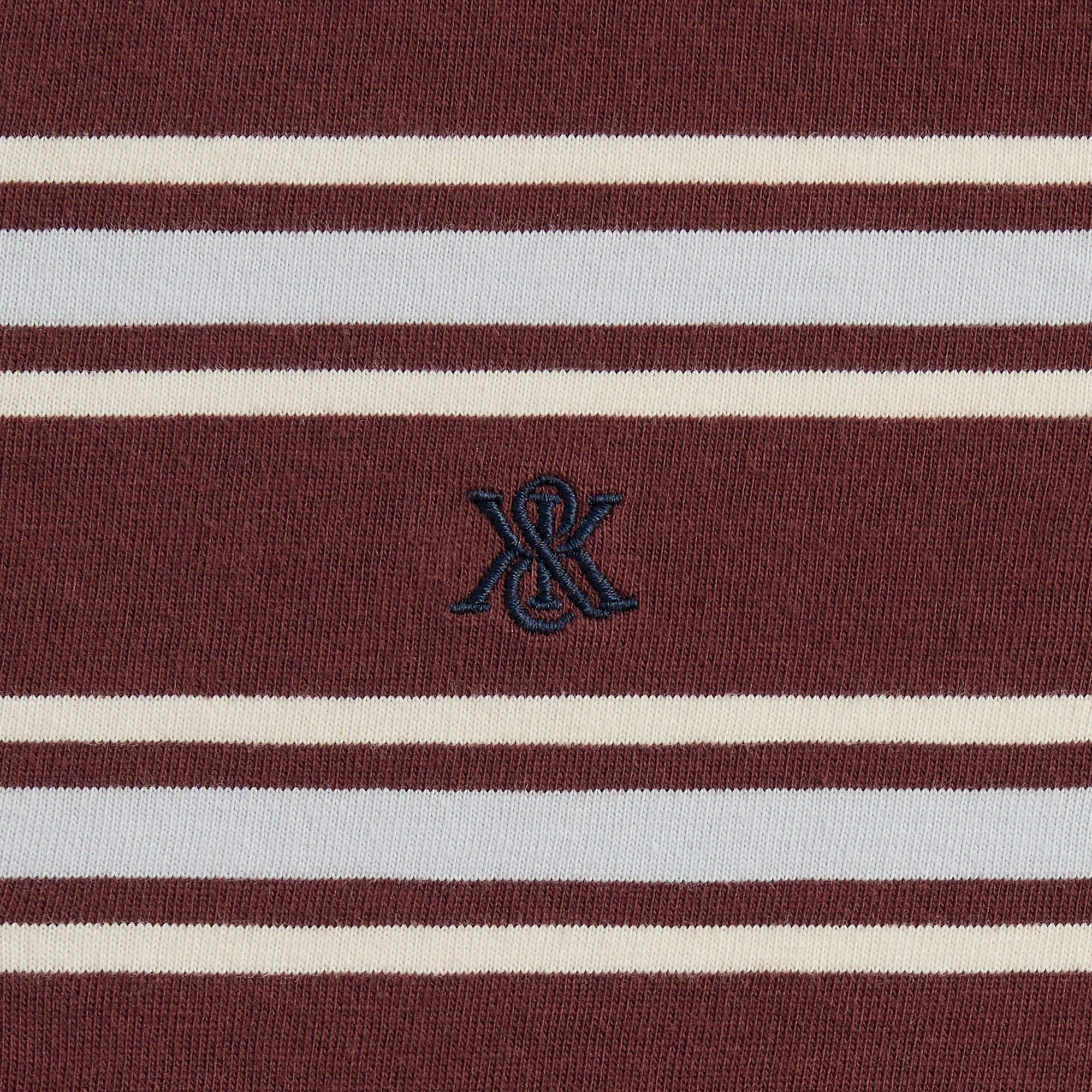 Kith Stripe LAX Tee 2.0 - Magma - Image 4