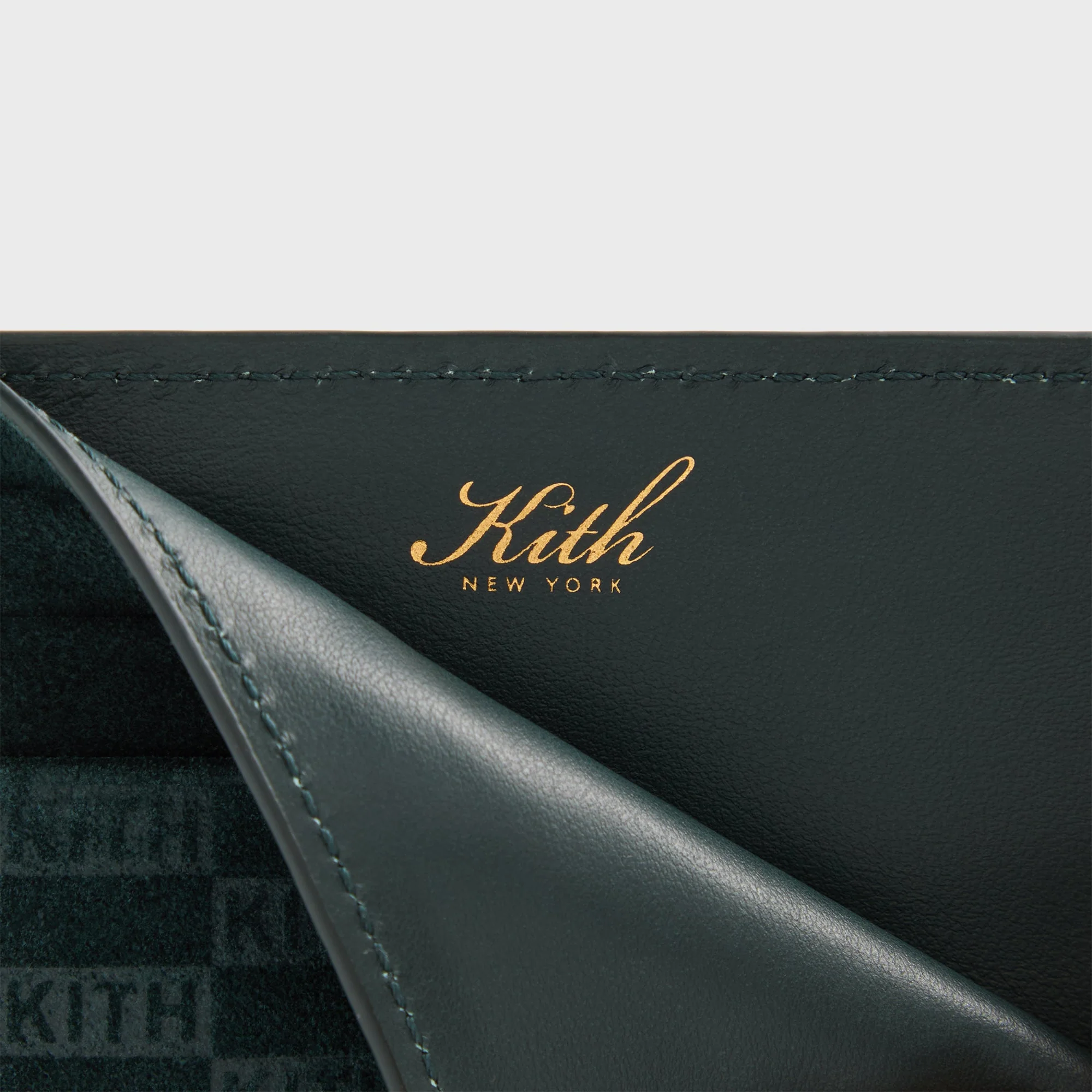 Kith Monogram Suede Card Holder - Stadium - Image 3