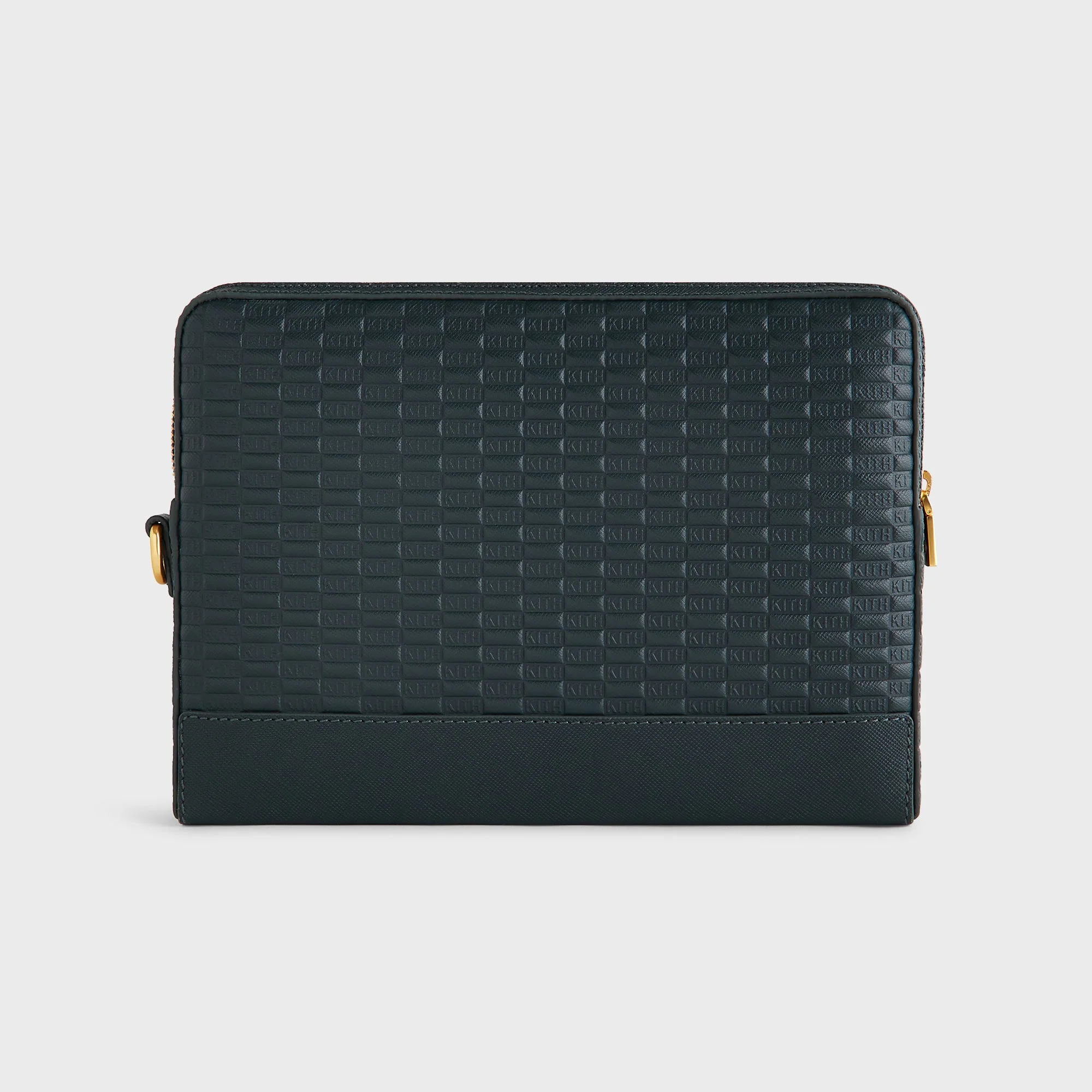 Kith Monogram Leather 11" Tech Case - Stadium - Image 2