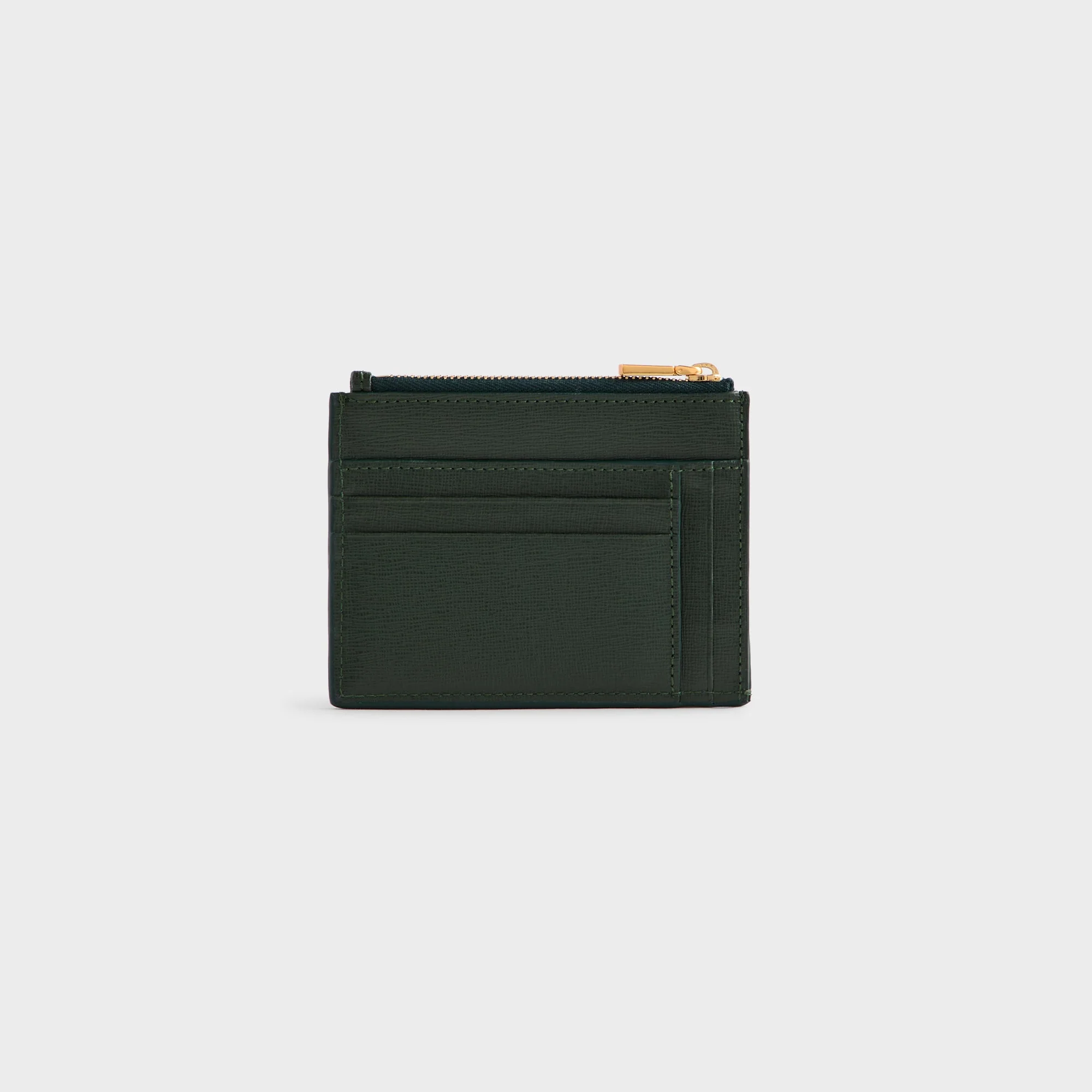 Kith Saffiano Leather Zip Card Case - Stadium - Image 2