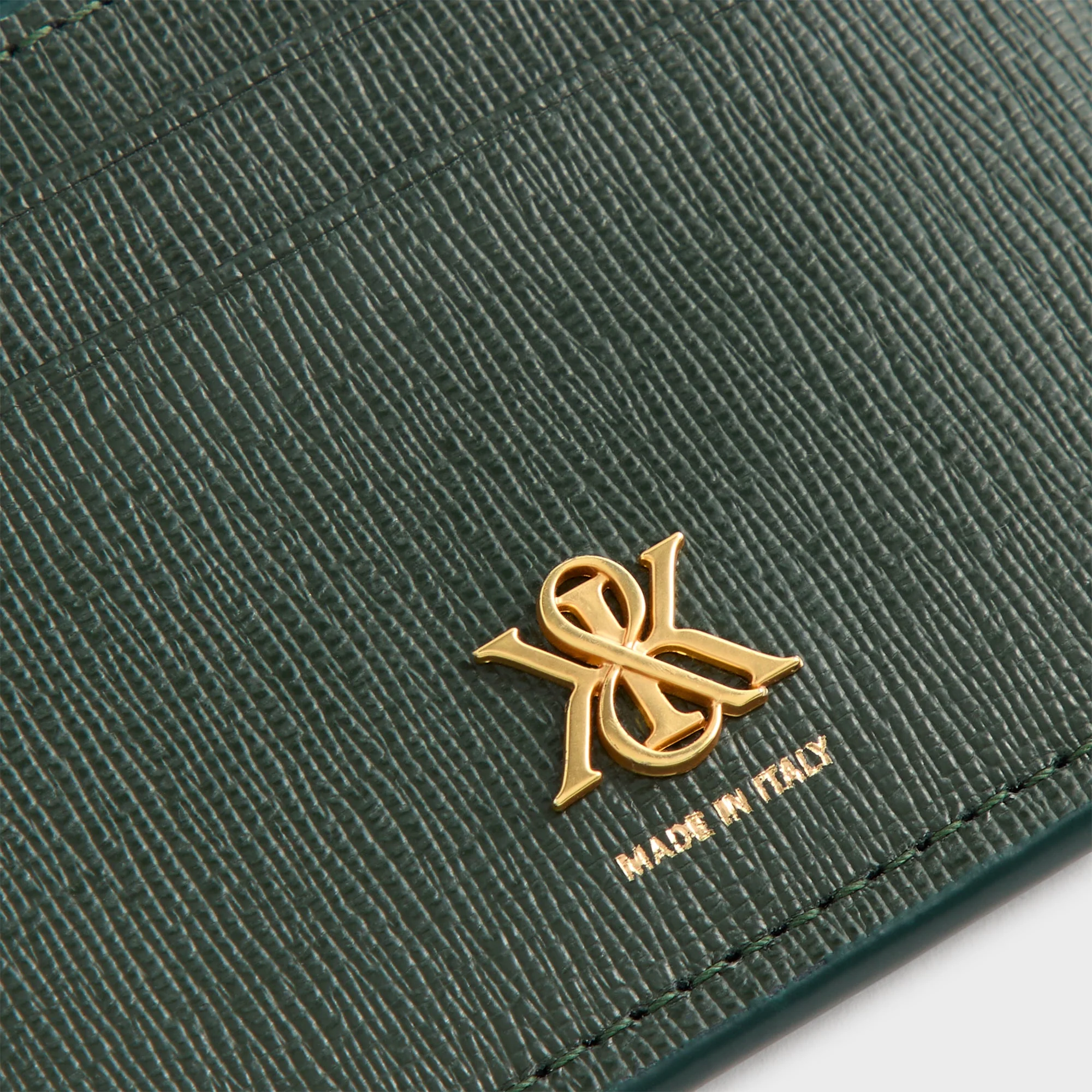 Kith Saffiano Leather Zip Card Case - Stadium - Image 3