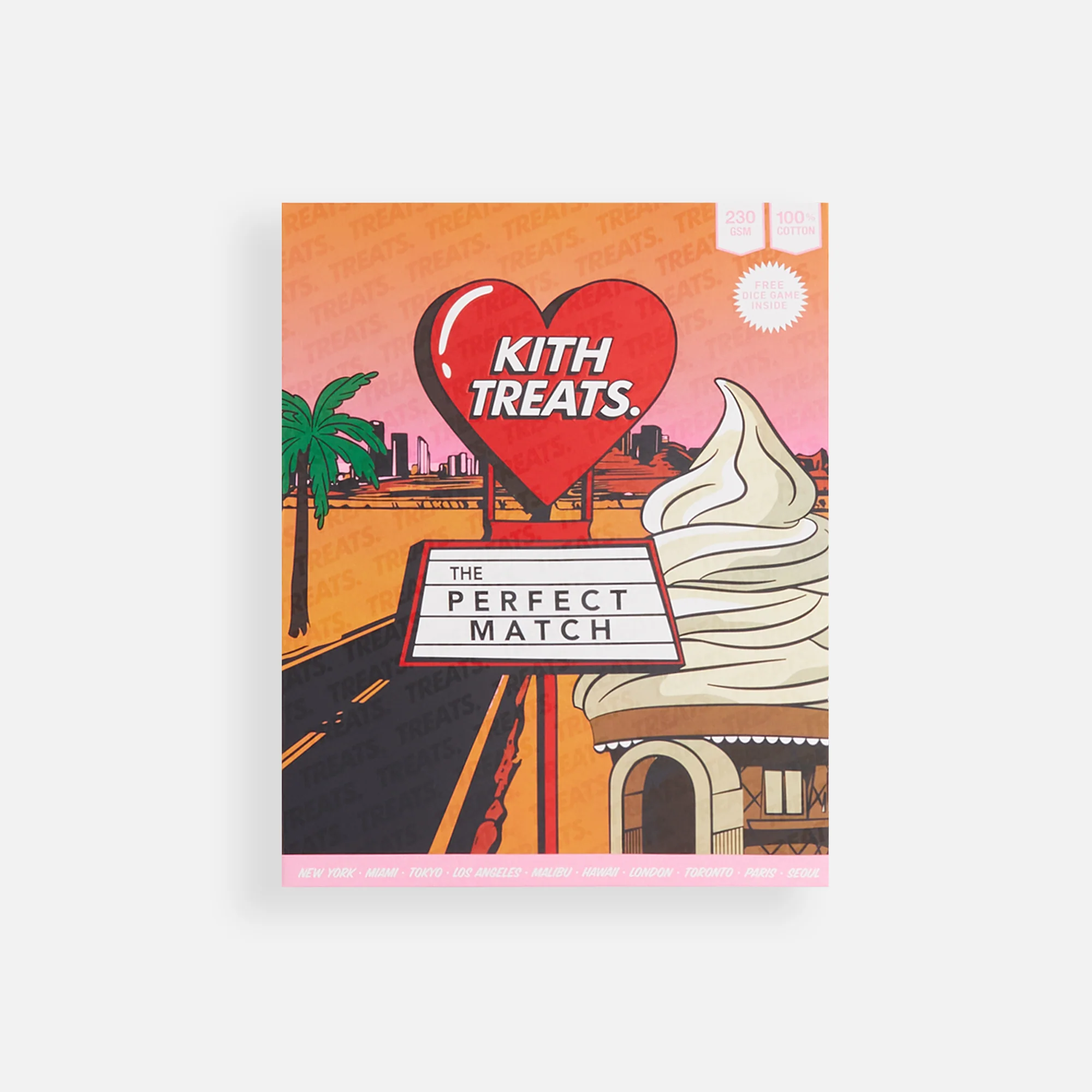 Kith Treats Perfect Match Vintage Tee - Sandrift - Image 5