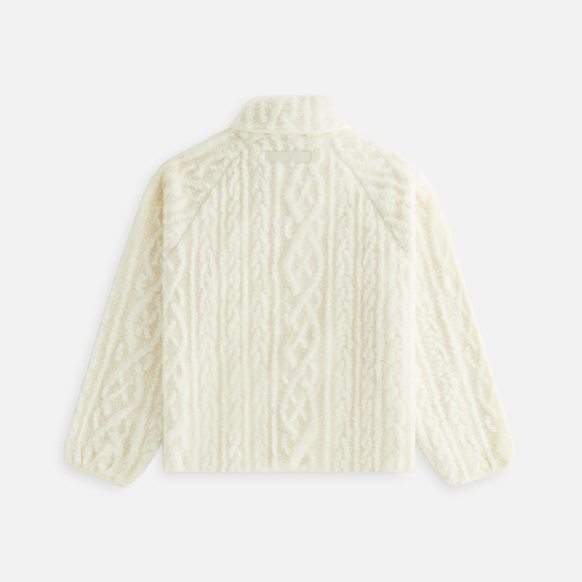 Kith Women Grayson Cable Sherpa Jacket - Sandrift - Image 3