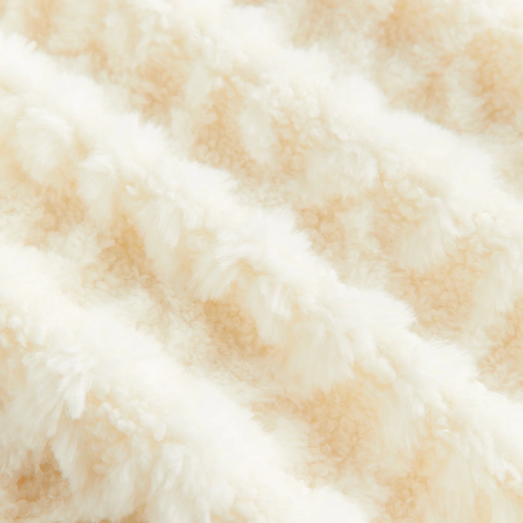 Kith Women Grayson Cable Sherpa Jacket - Sandrift - Image 6