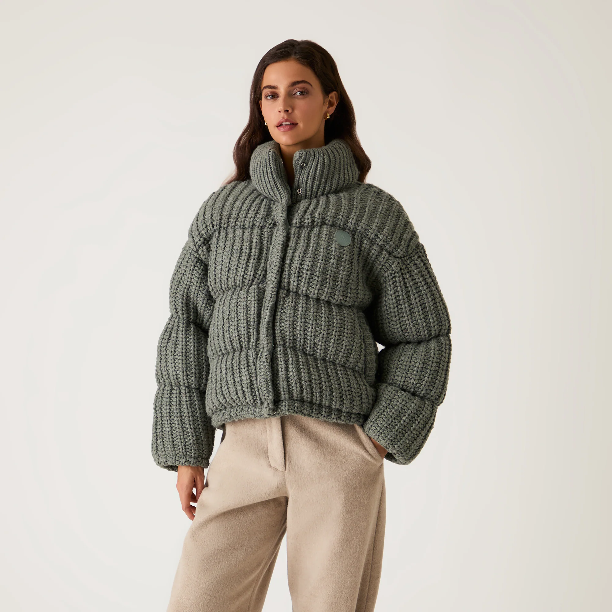 Kith Women Wynne Sweater Puffer - Virtue - Image 2
