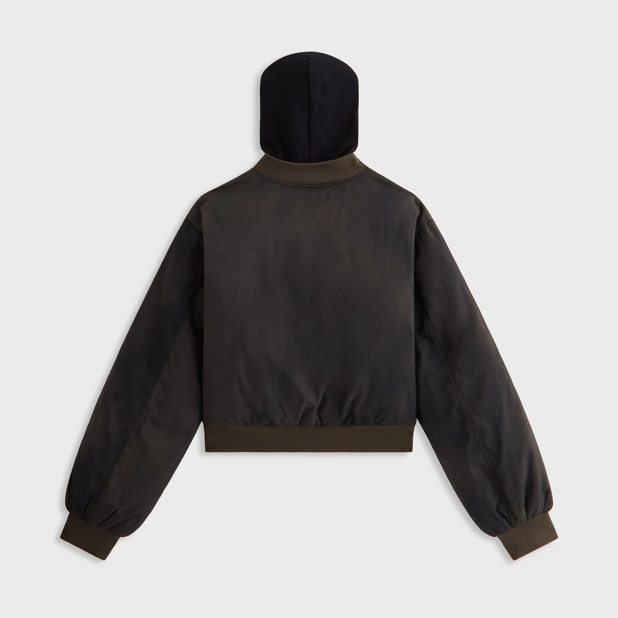 Kith Women Gorman II Washed Nylon Bomber Jacket - Black - Image 3