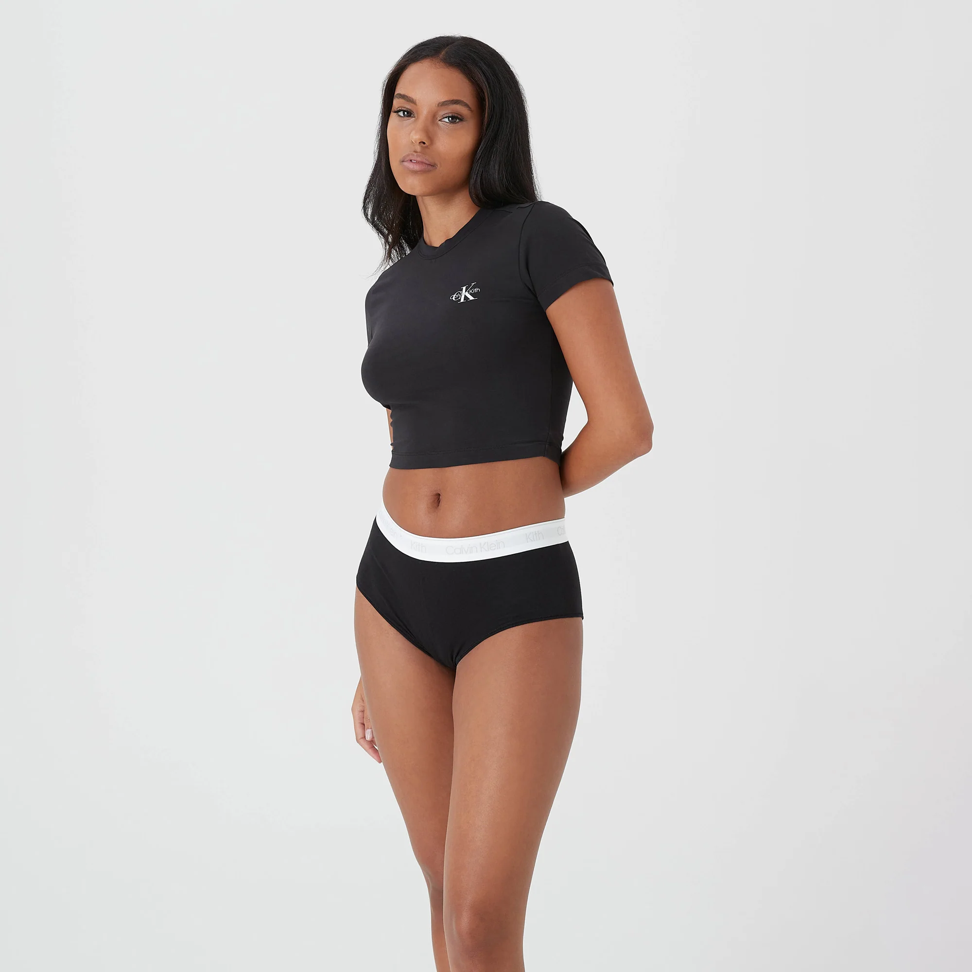 Kith Women for Calvin Klein Mulberry Tee - Black - Image 5
