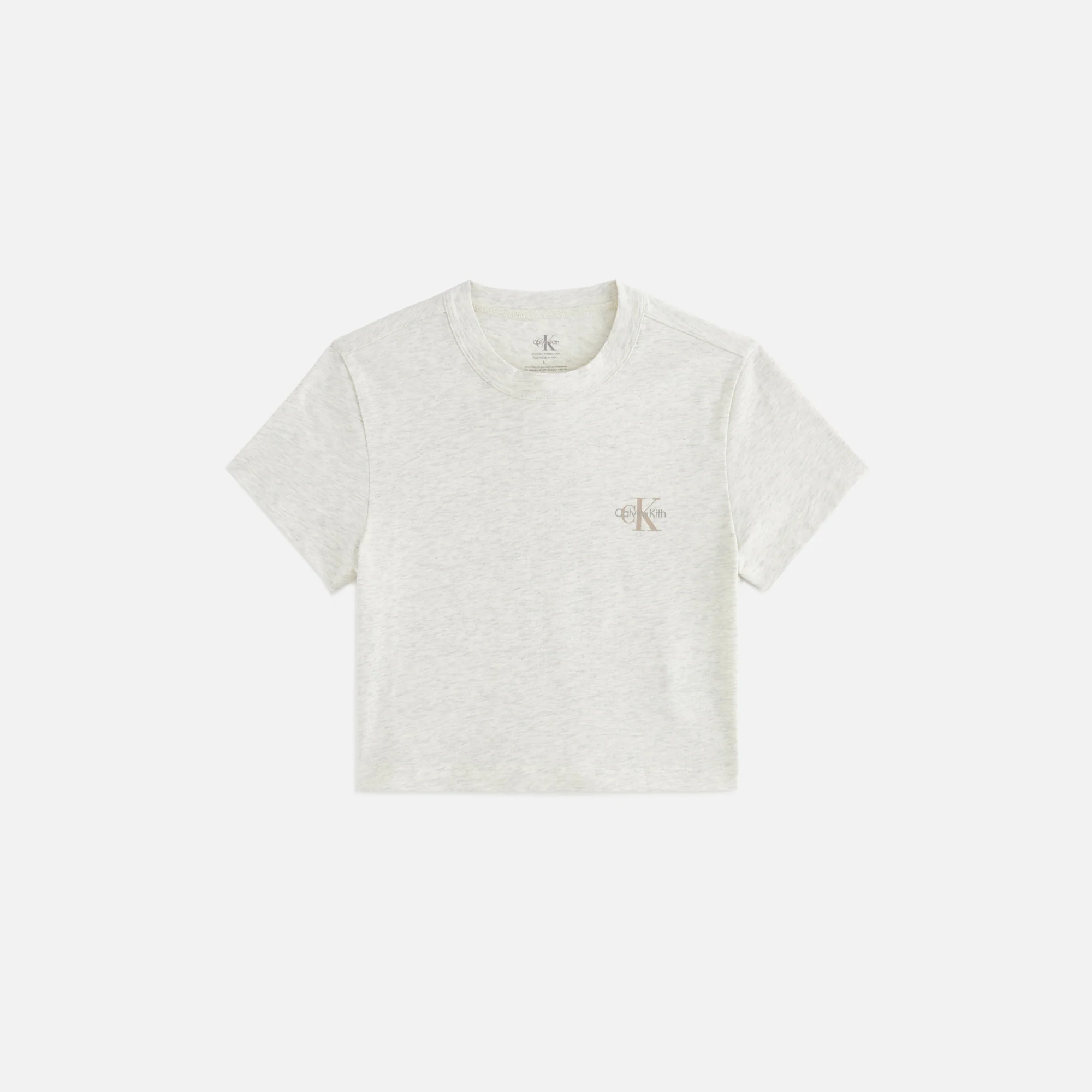 Kith Women for Calvin Klein Mulberry Tee - Light Heather Grey