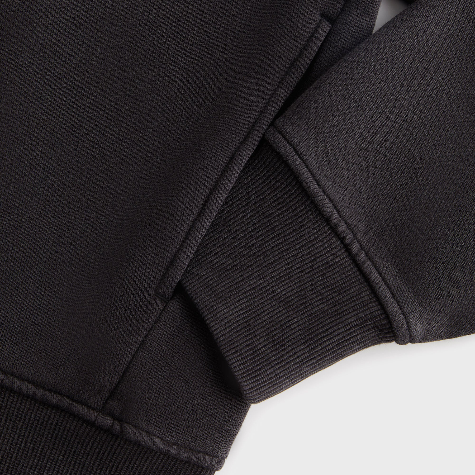 Kith Women Tanner Full Zip Hoodie - Black - Image 4