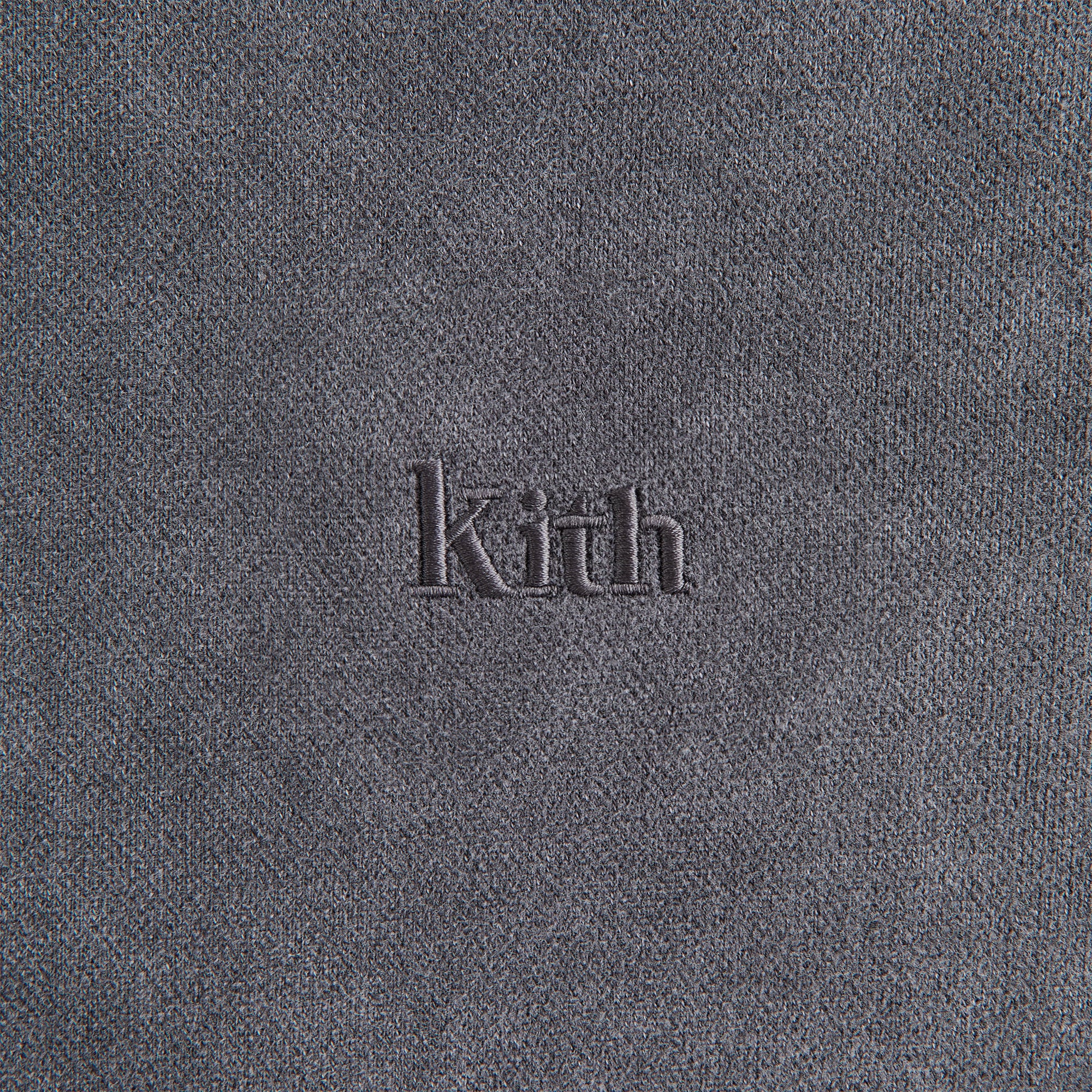 Kith Women Maverick Sueded Hoodie - Black - Image 4