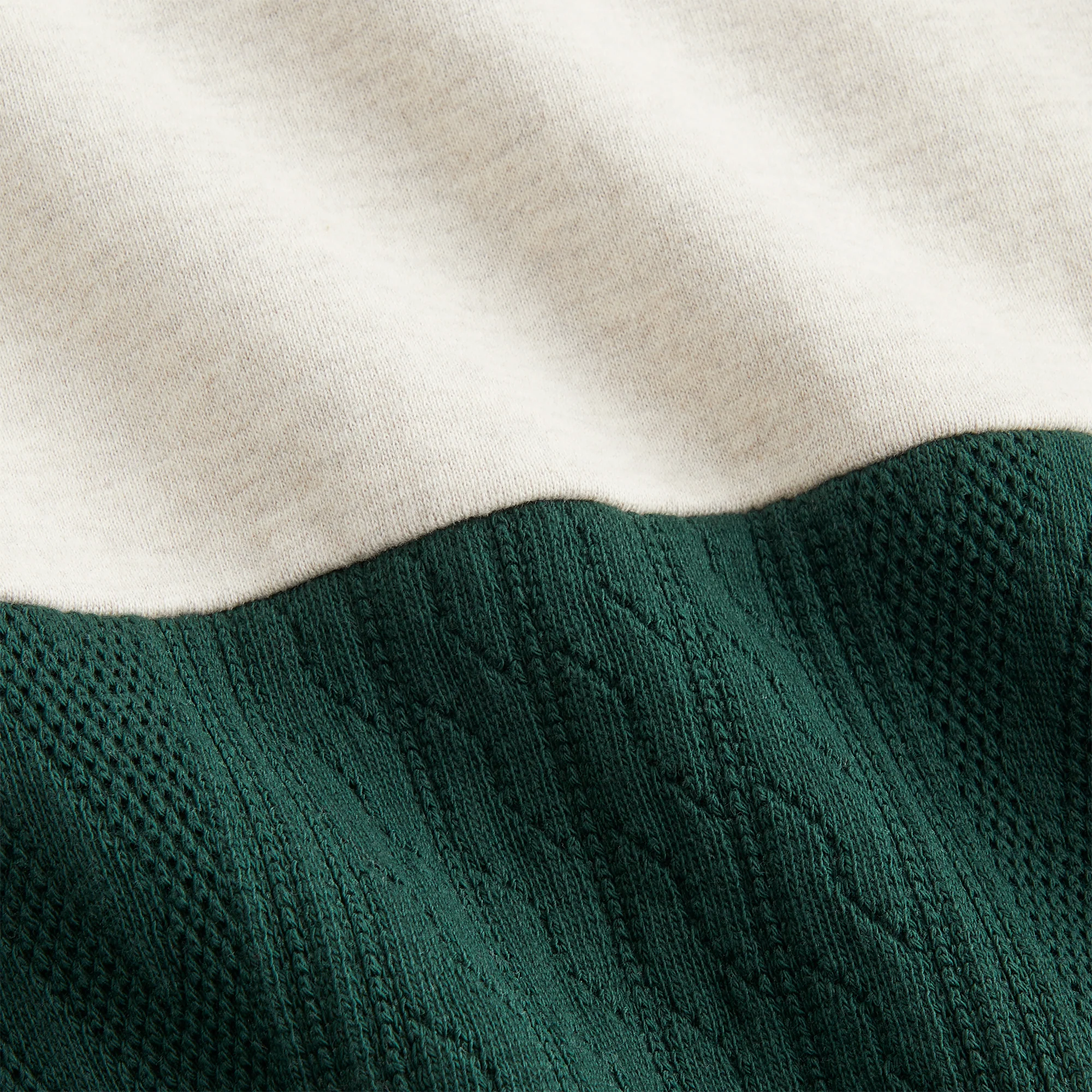 Kith Women Ashwin Cable Panelled Crewneck - Stadium - Image 5